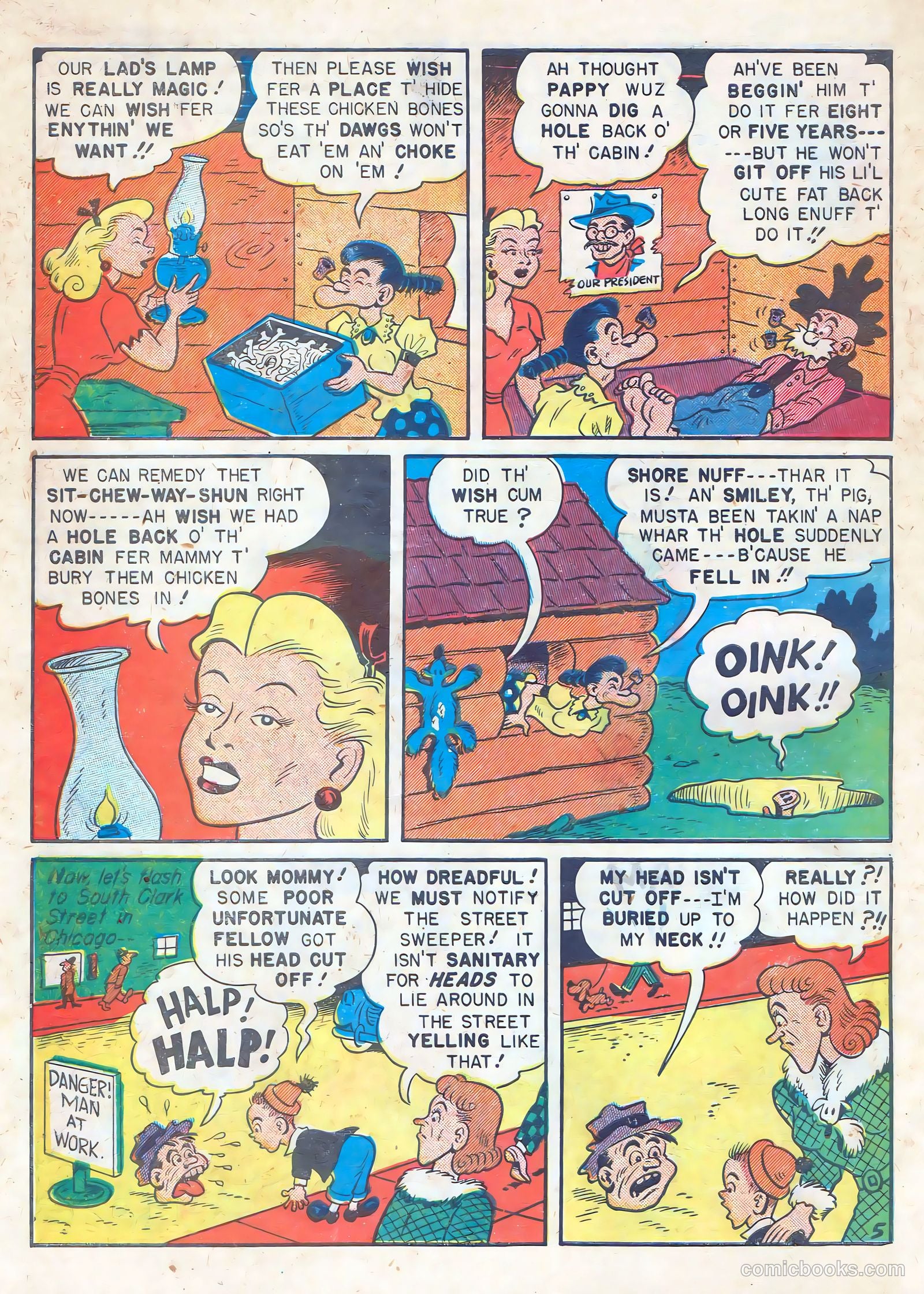 Babe, Darling of the Hills #10 (1949) — page 40 of 52
