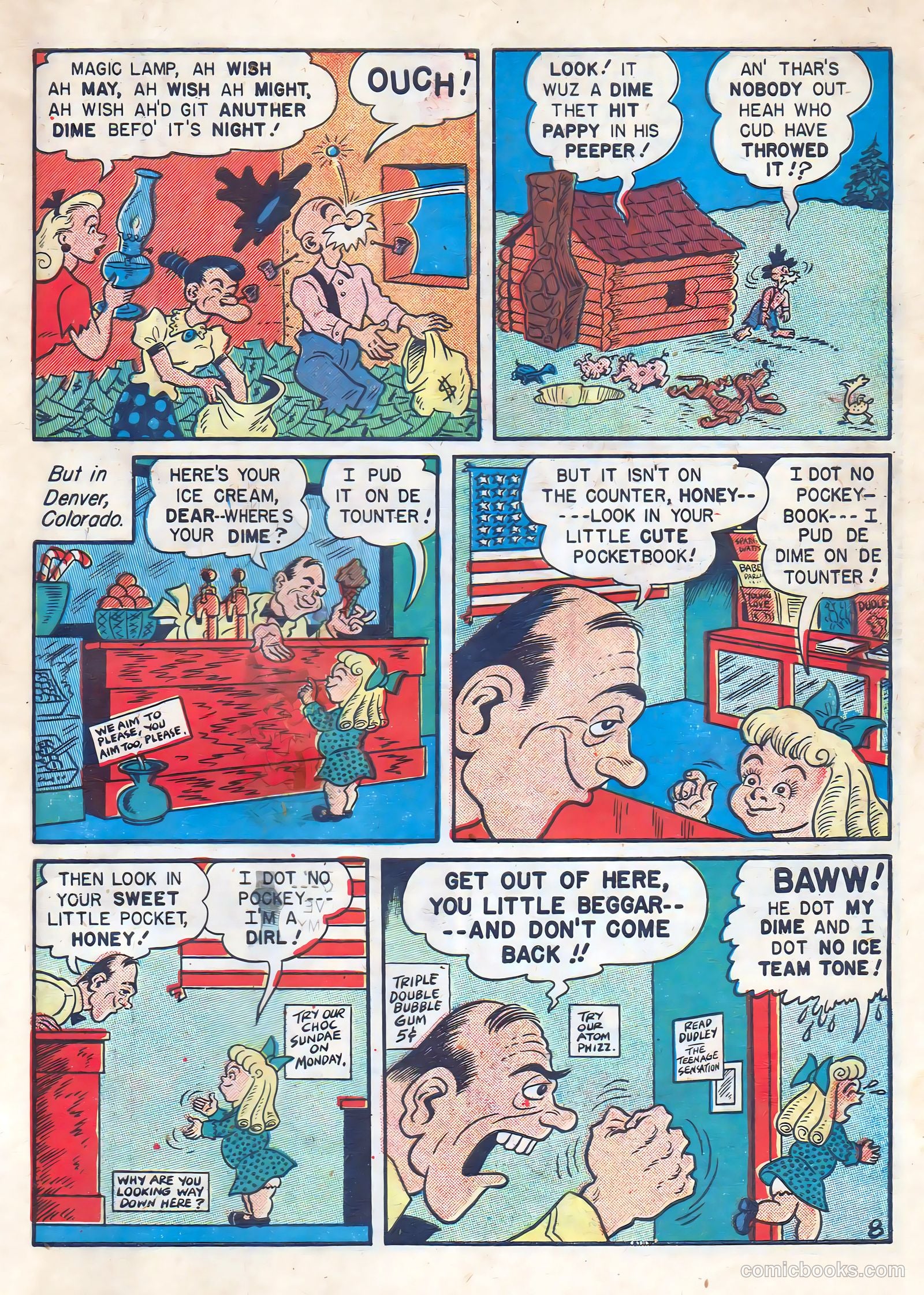 Babe, Darling of the Hills #10 (1949) — page 43 of 52