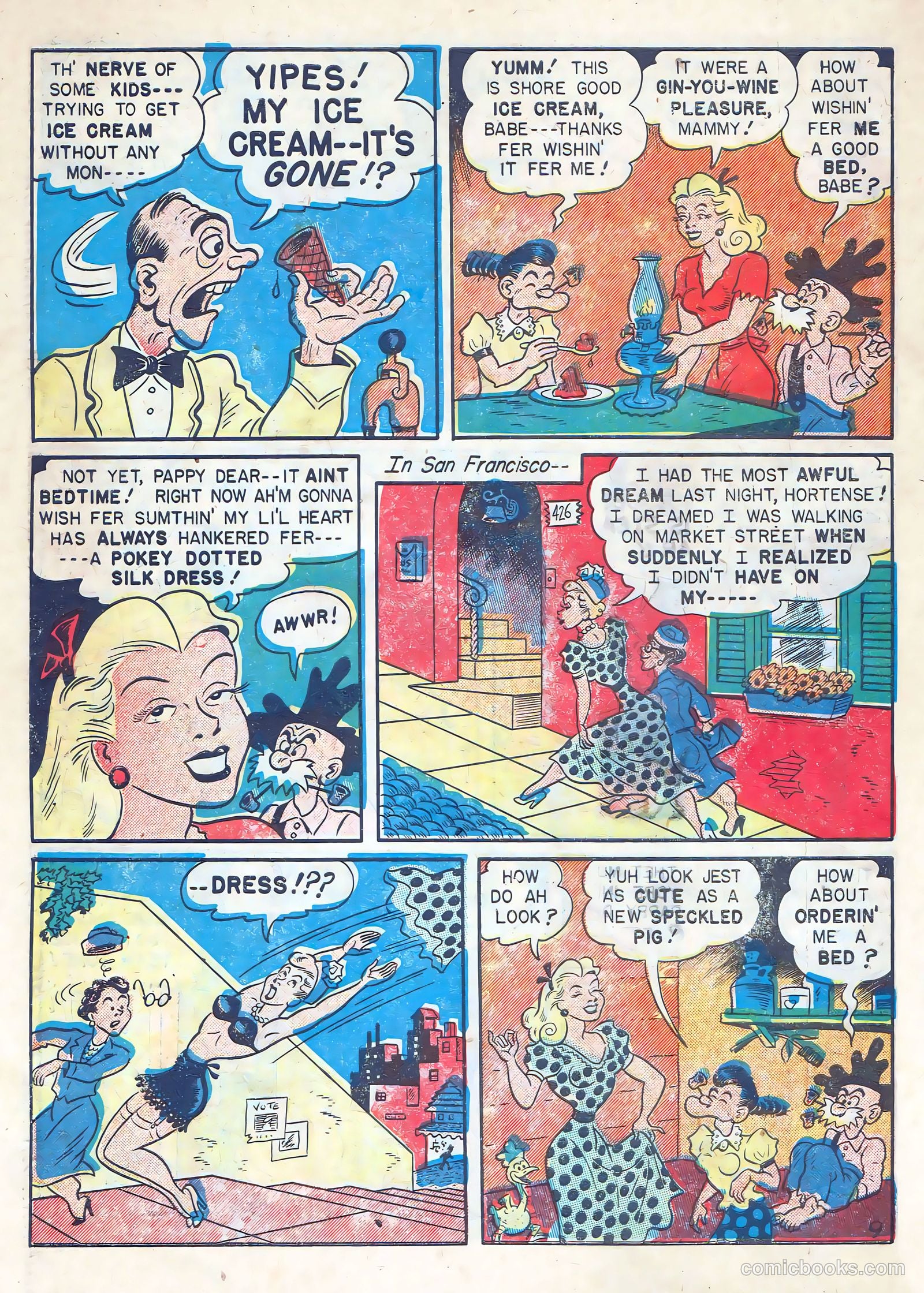 Babe, Darling of the Hills #10 (1949) — page 44 of 52