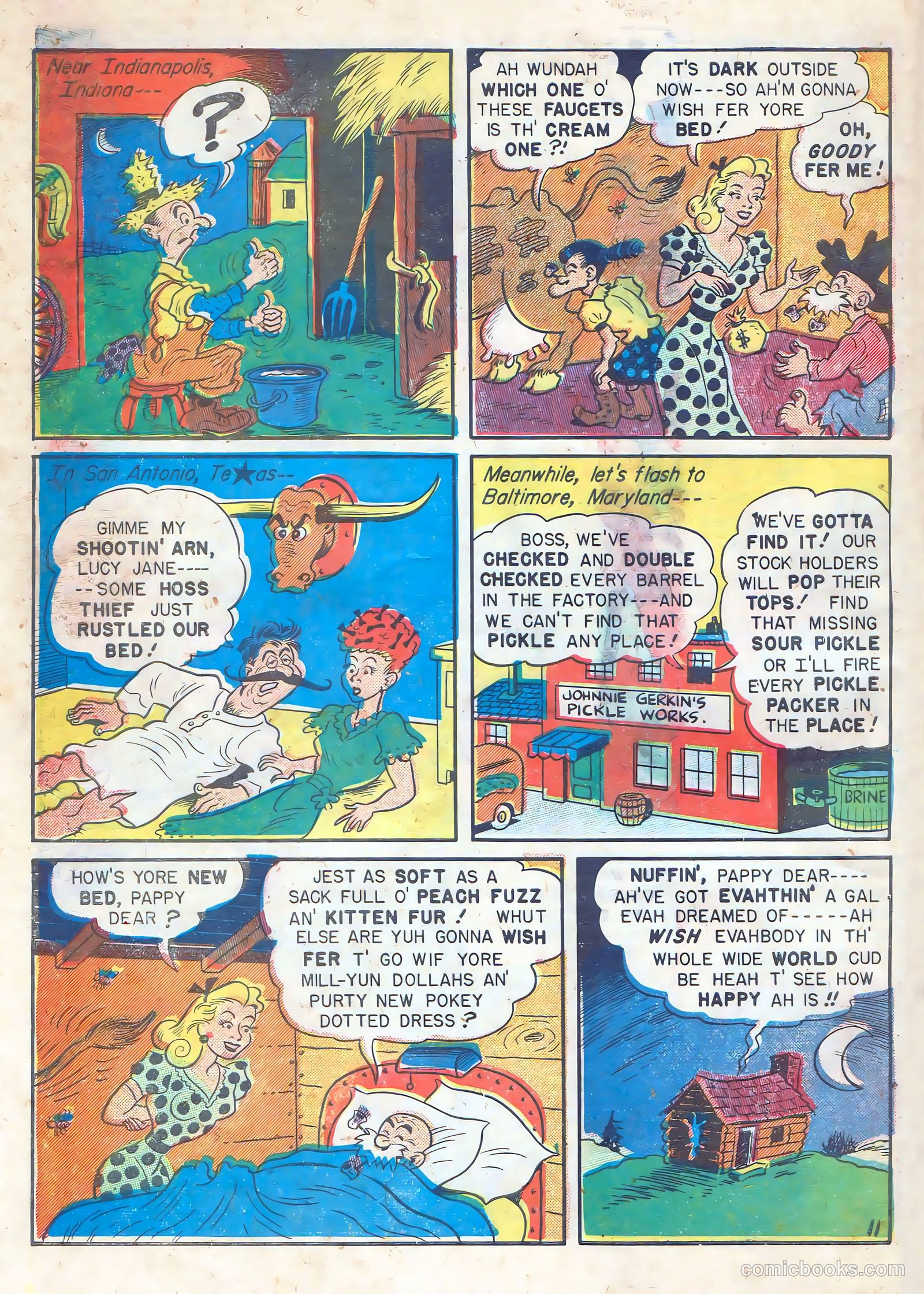 Babe, Darling of the Hills #10 (1949) — page 46 of 52