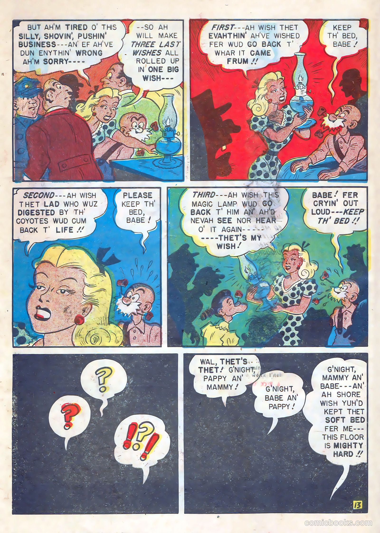 Babe, Darling of the Hills #10 (1949) — page 48 of 52