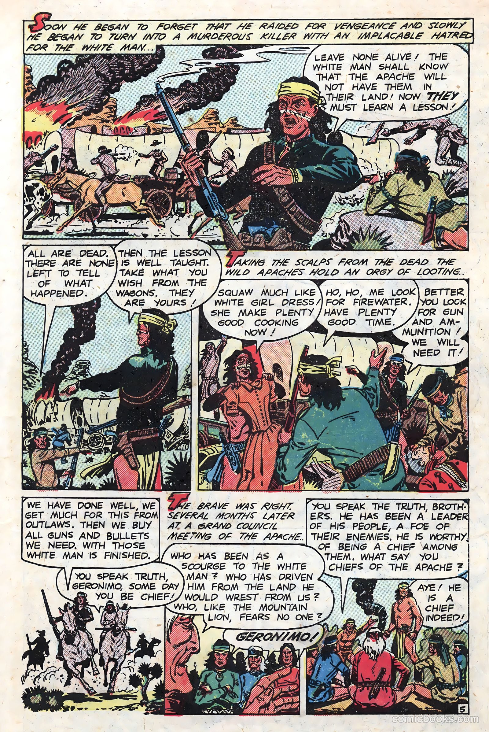 Geronimo 1 - Indian Fighter #1 — page 7 of 35
