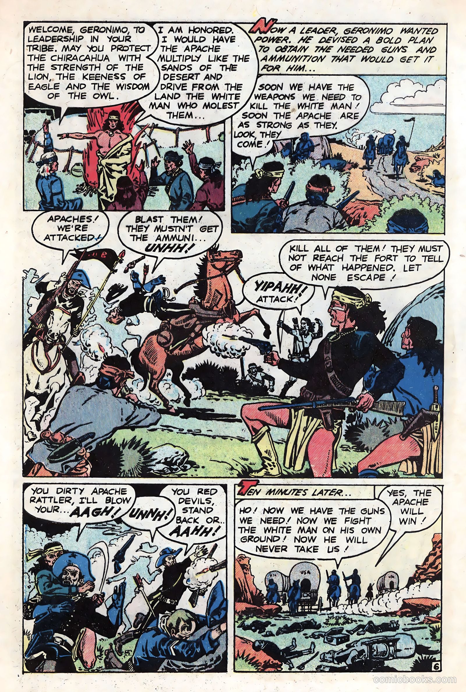 Geronimo 1 - Indian Fighter #1 — page 8 of 35