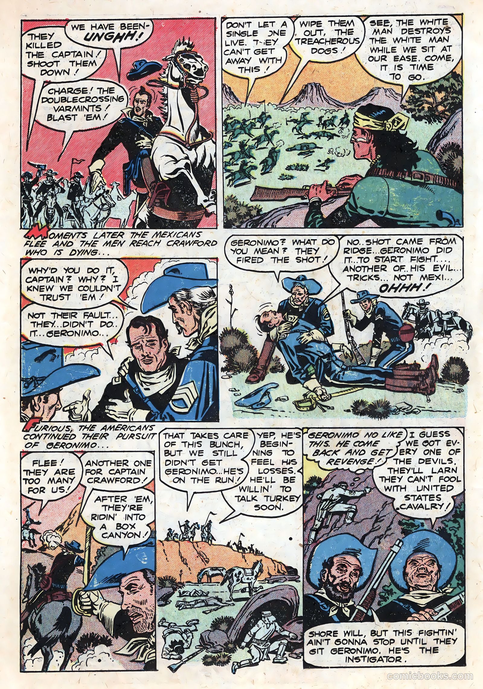Geronimo 1 - Indian Fighter #1 — page 14 of 35
