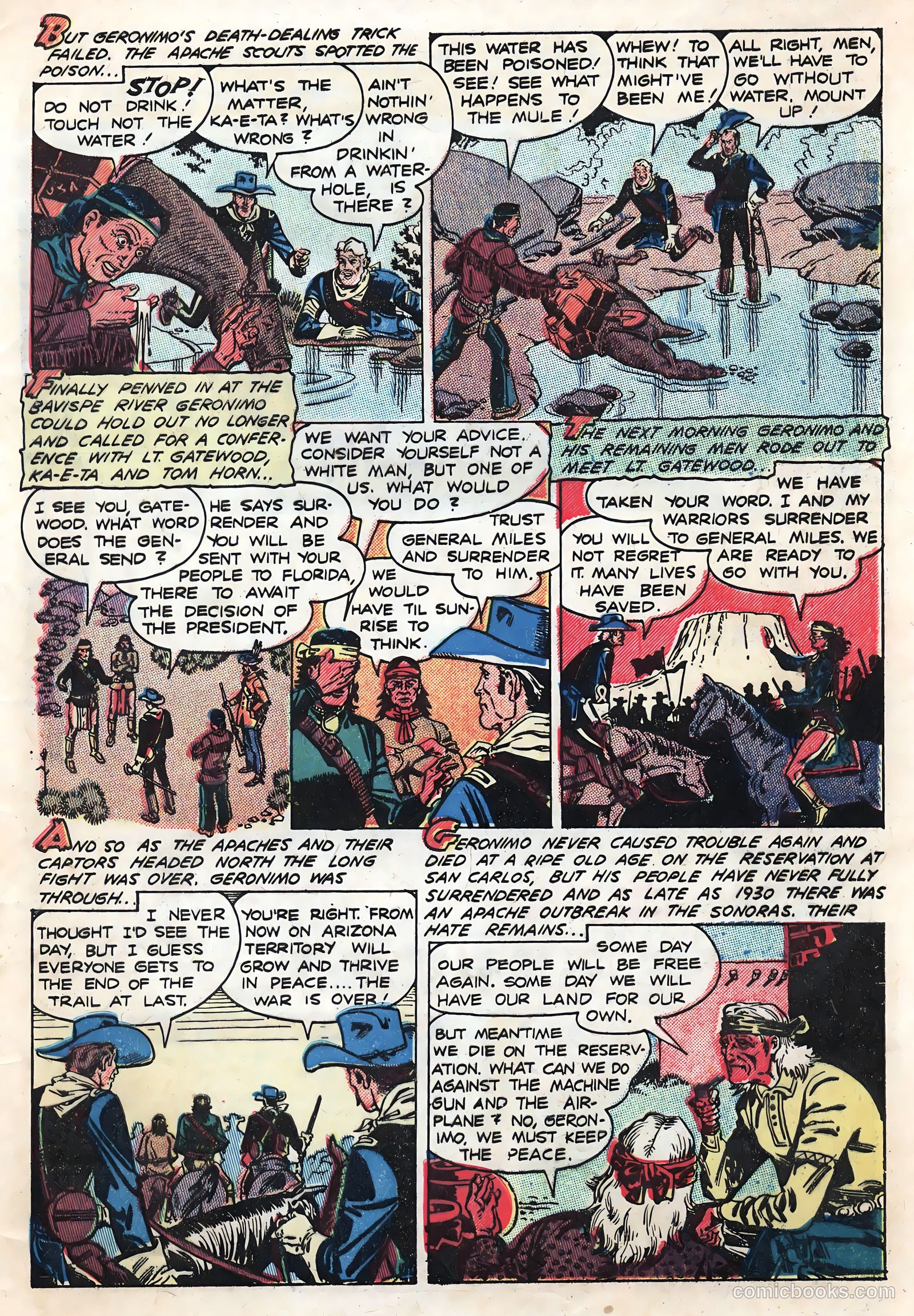 Geronimo 1 - Indian Fighter #1 — page 33 of 35