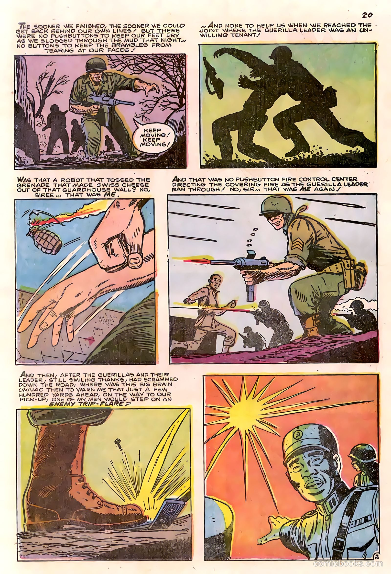 Atom-Age Combat #6 (1958) — page 23 of 37