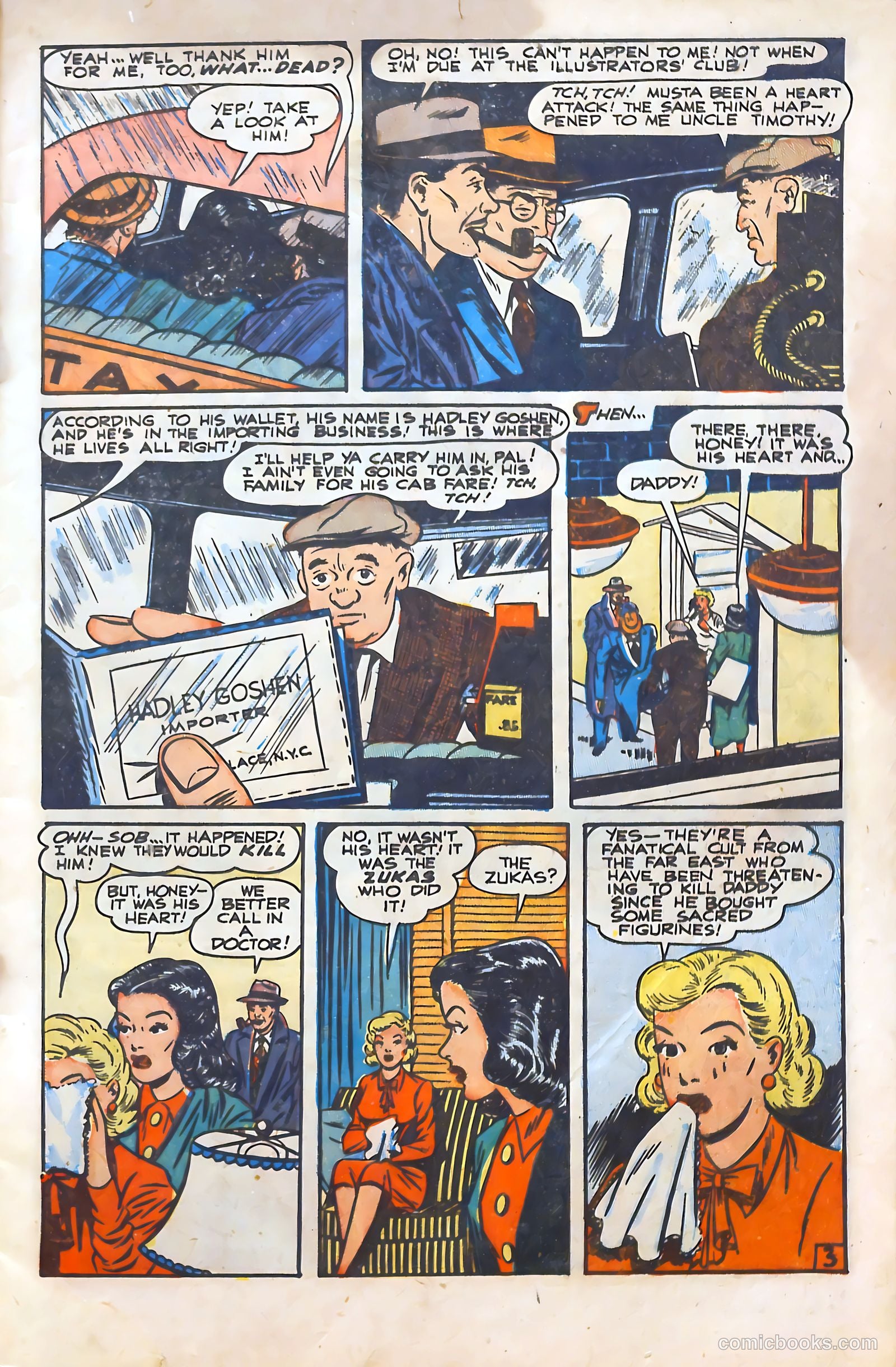 Super-Mystery Comics v8 #5 — page 5 of 36