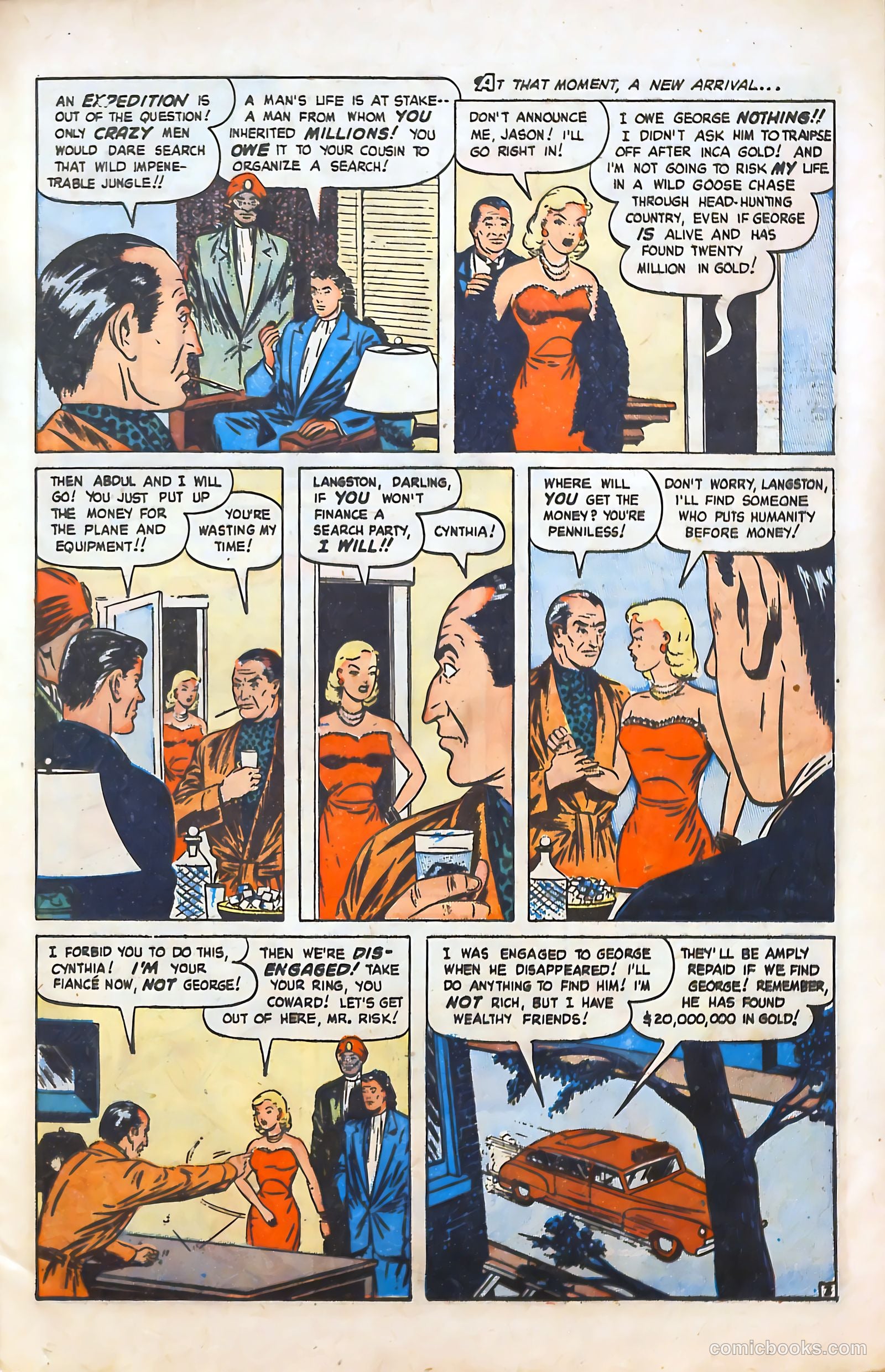 Super-Mystery Comics v8 #5 — page 21 of 36