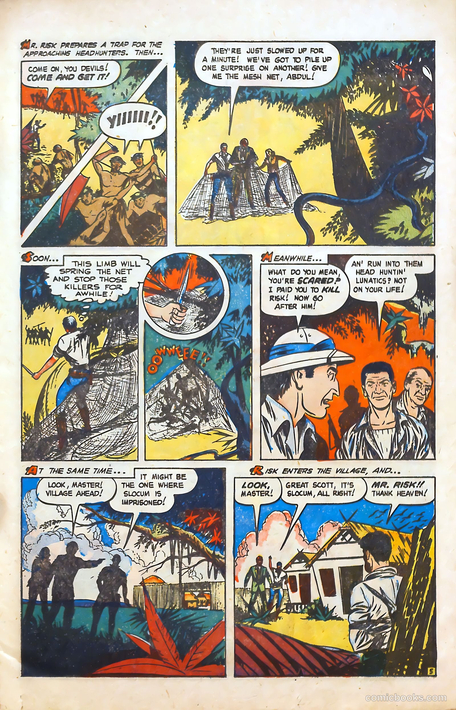 Super-Mystery Comics v8 #5 — page 23 of 36