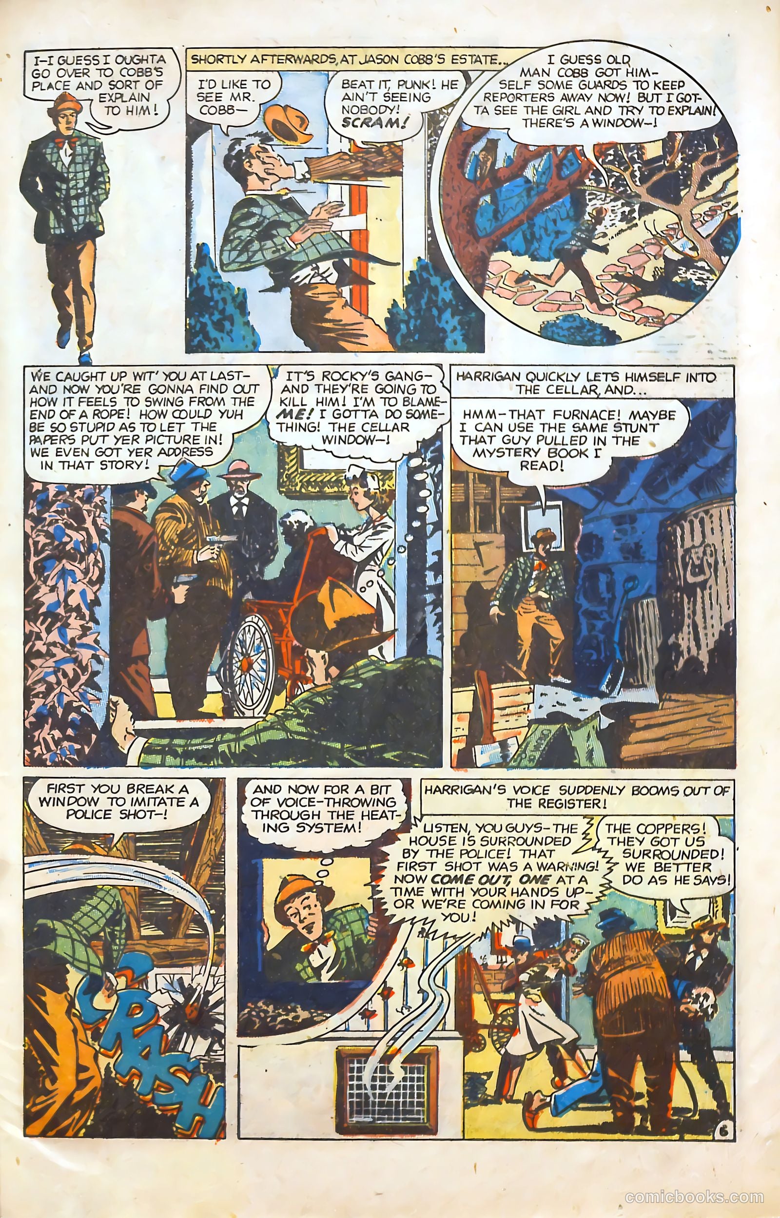 Super-Mystery Comics v8 #5 — page 33 of 36