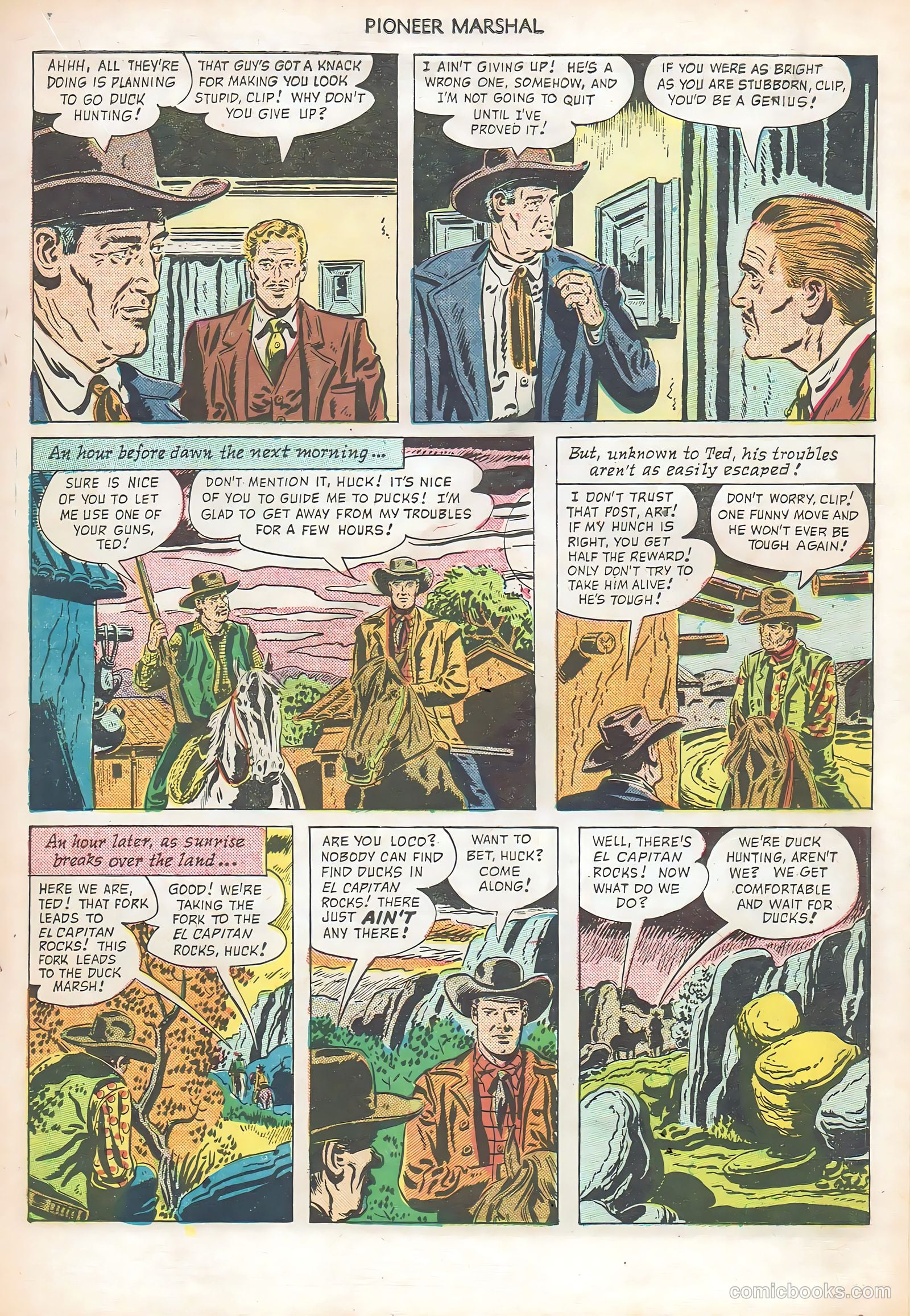 Monte Hale - Pioneer Marshal #1 — page 19 of 36