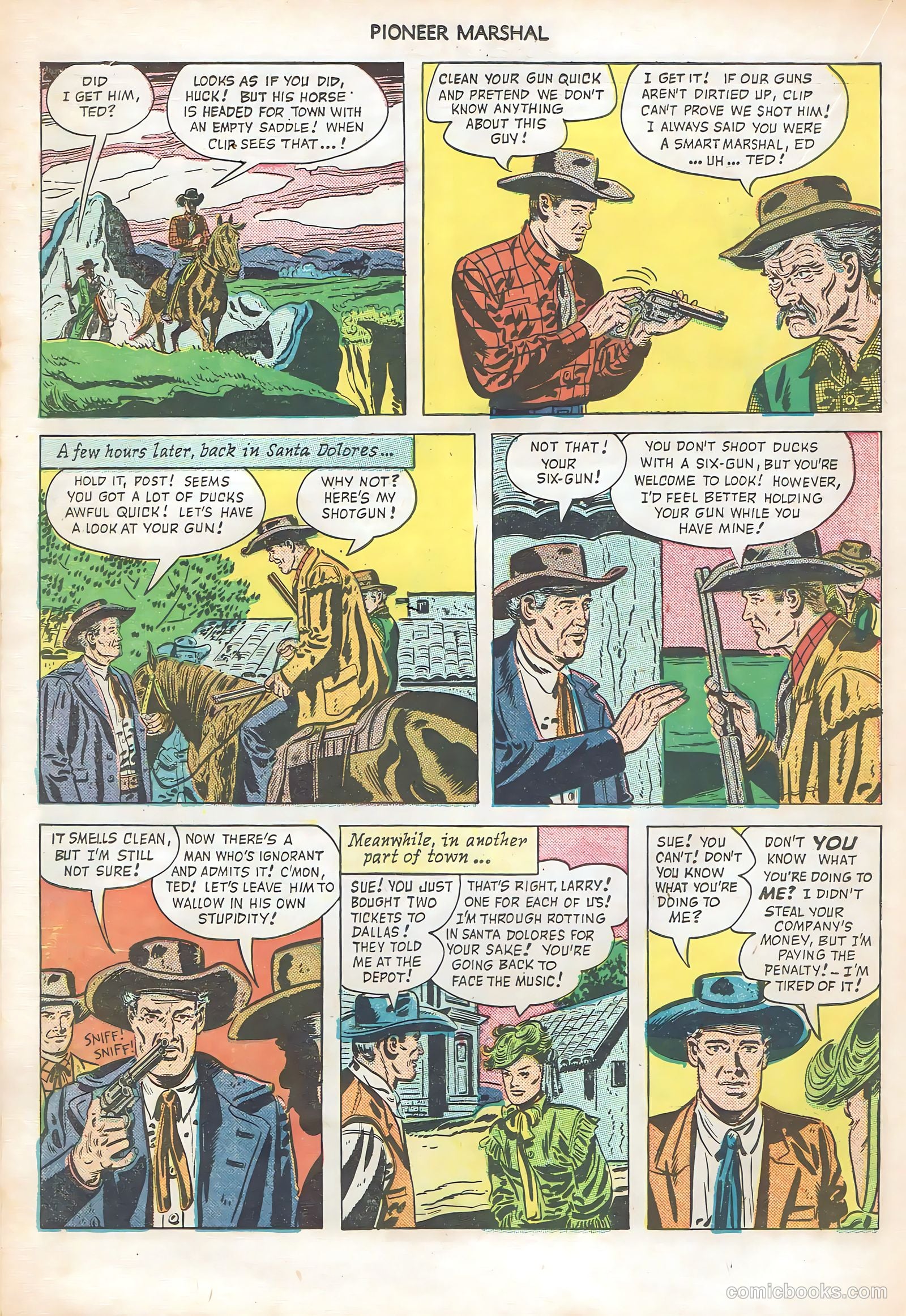 Monte Hale - Pioneer Marshal #1 — page 22 of 36