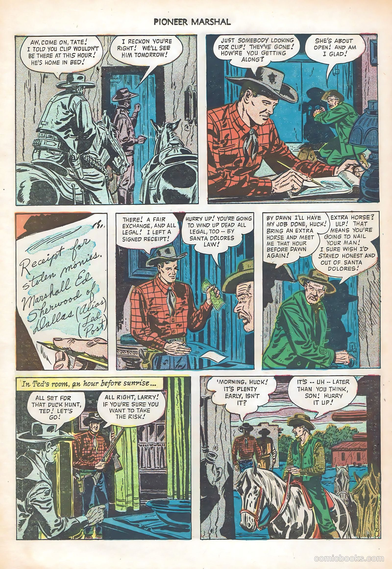 Monte Hale - Pioneer Marshal #1 — page 26 of 36