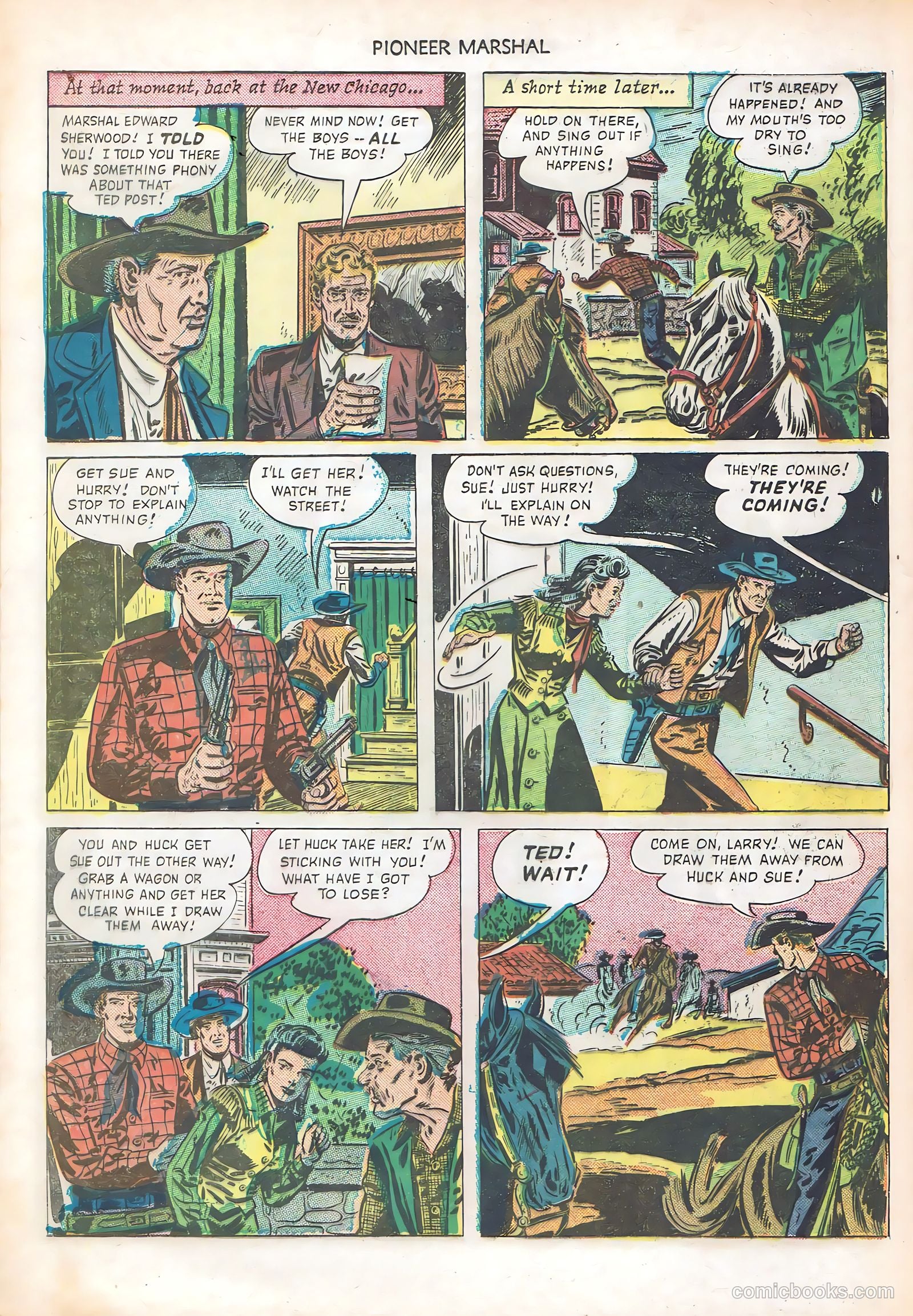 Monte Hale - Pioneer Marshal #1 — page 28 of 36