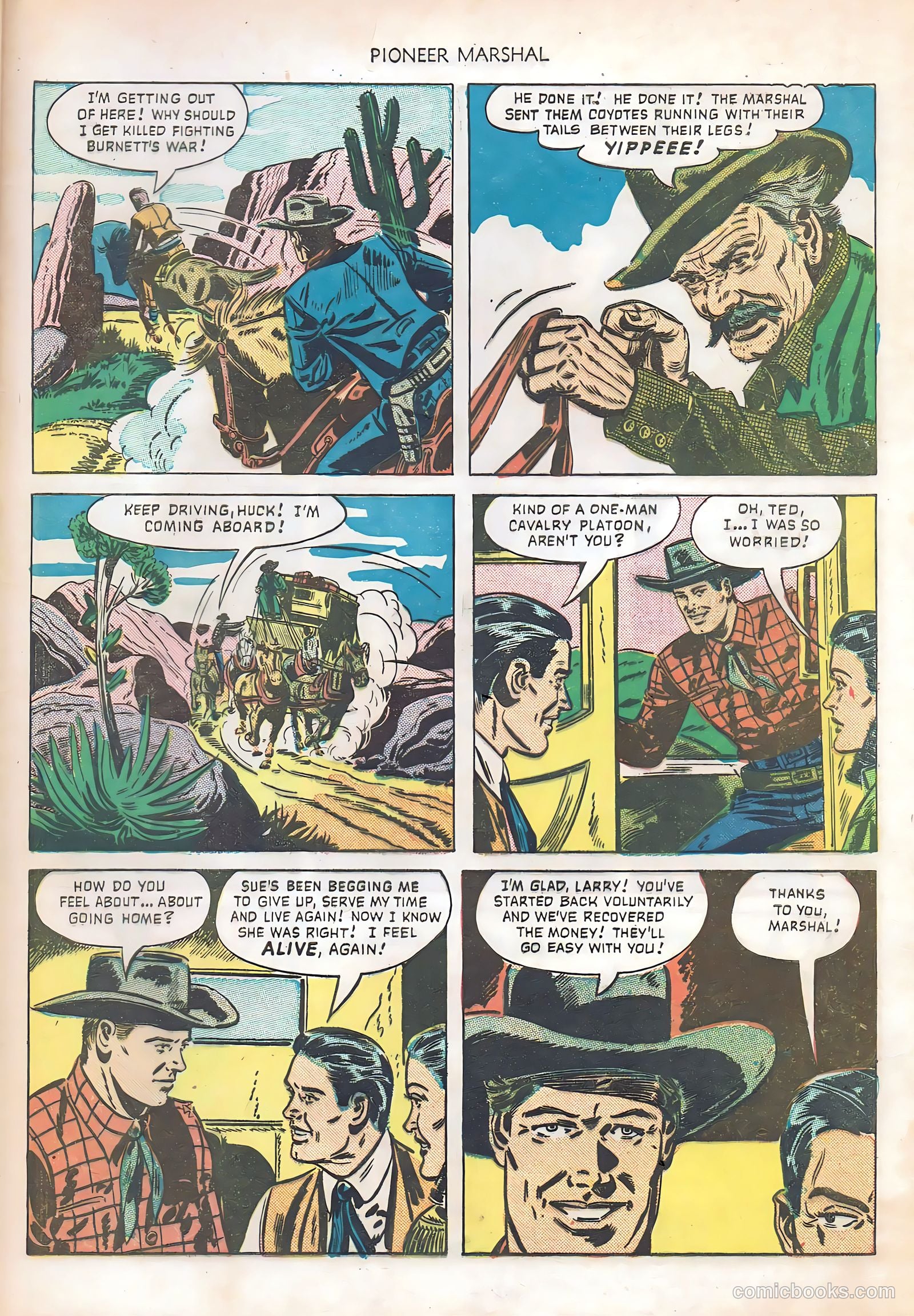 Monte Hale - Pioneer Marshal #1 — page 33 of 36