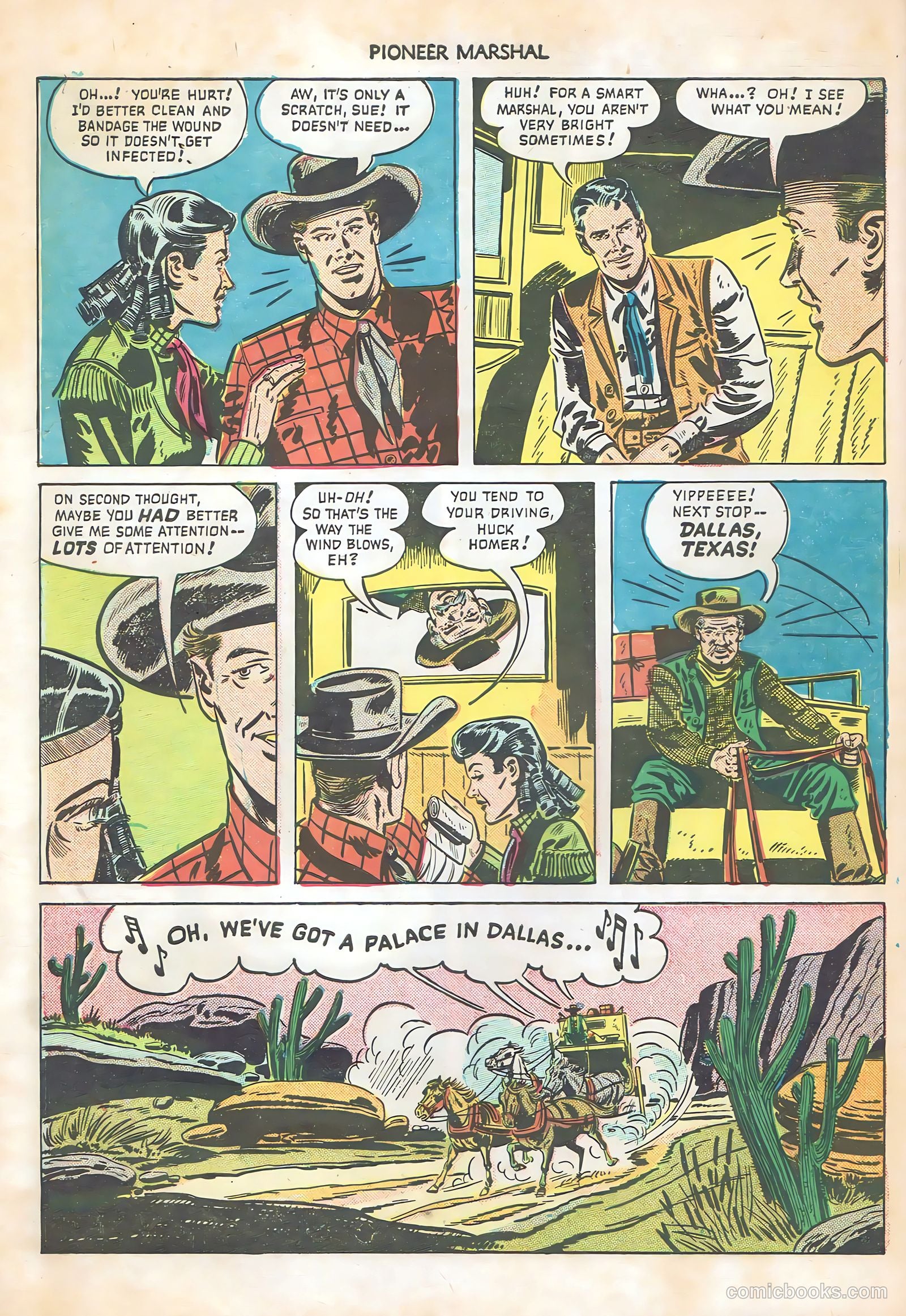 Monte Hale - Pioneer Marshal #1 — page 34 of 36