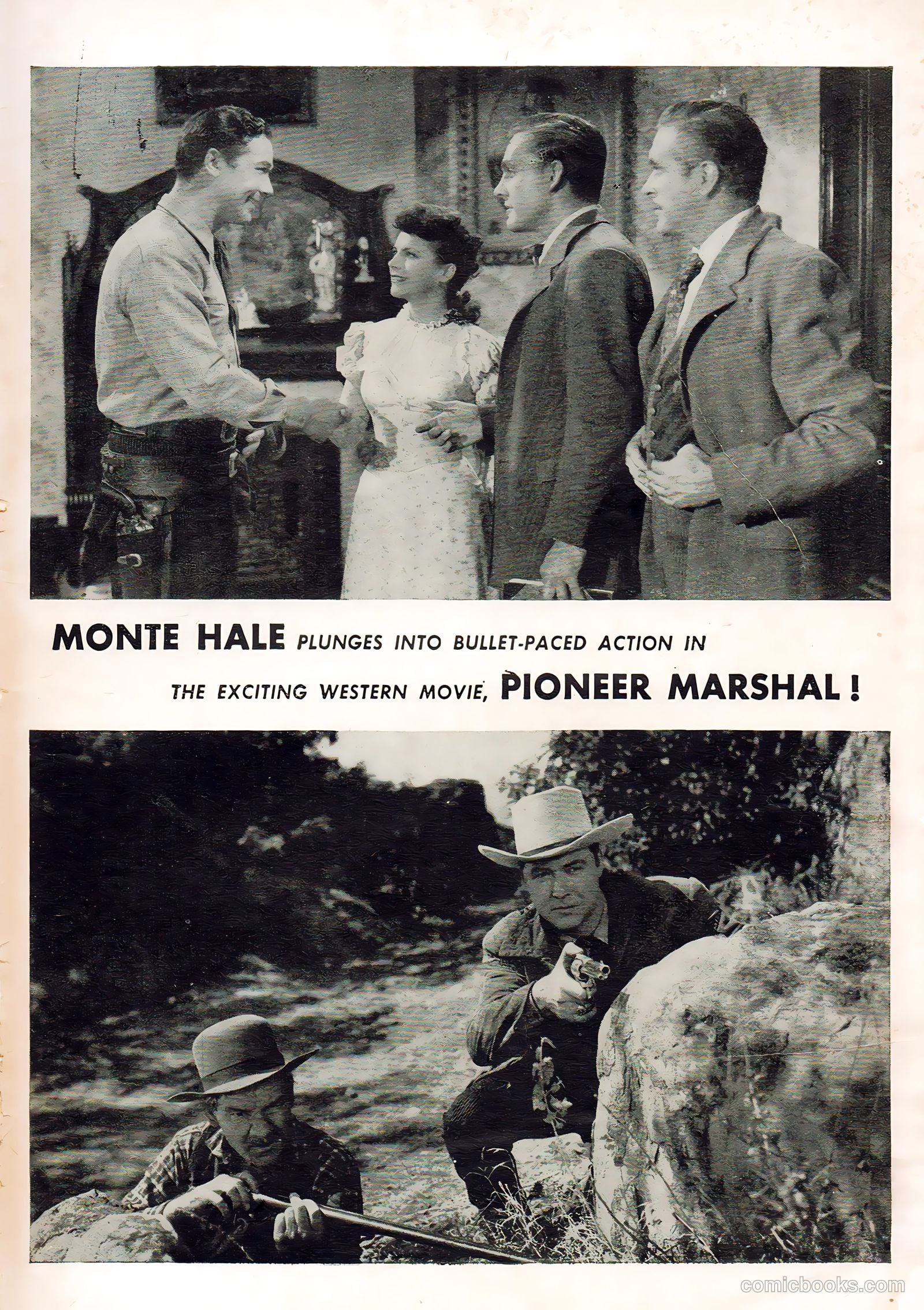 Monte Hale - Pioneer Marshal #1 — page 35 of 36