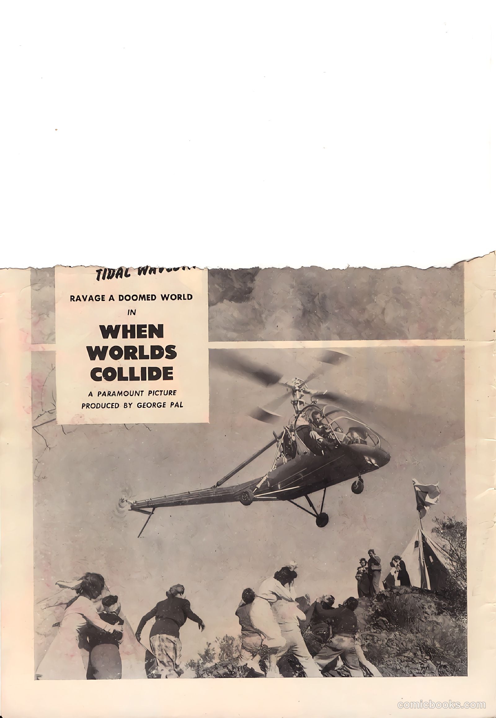Motion Picture Comics 110 When Worlds Collide #1 — page 2 of 36