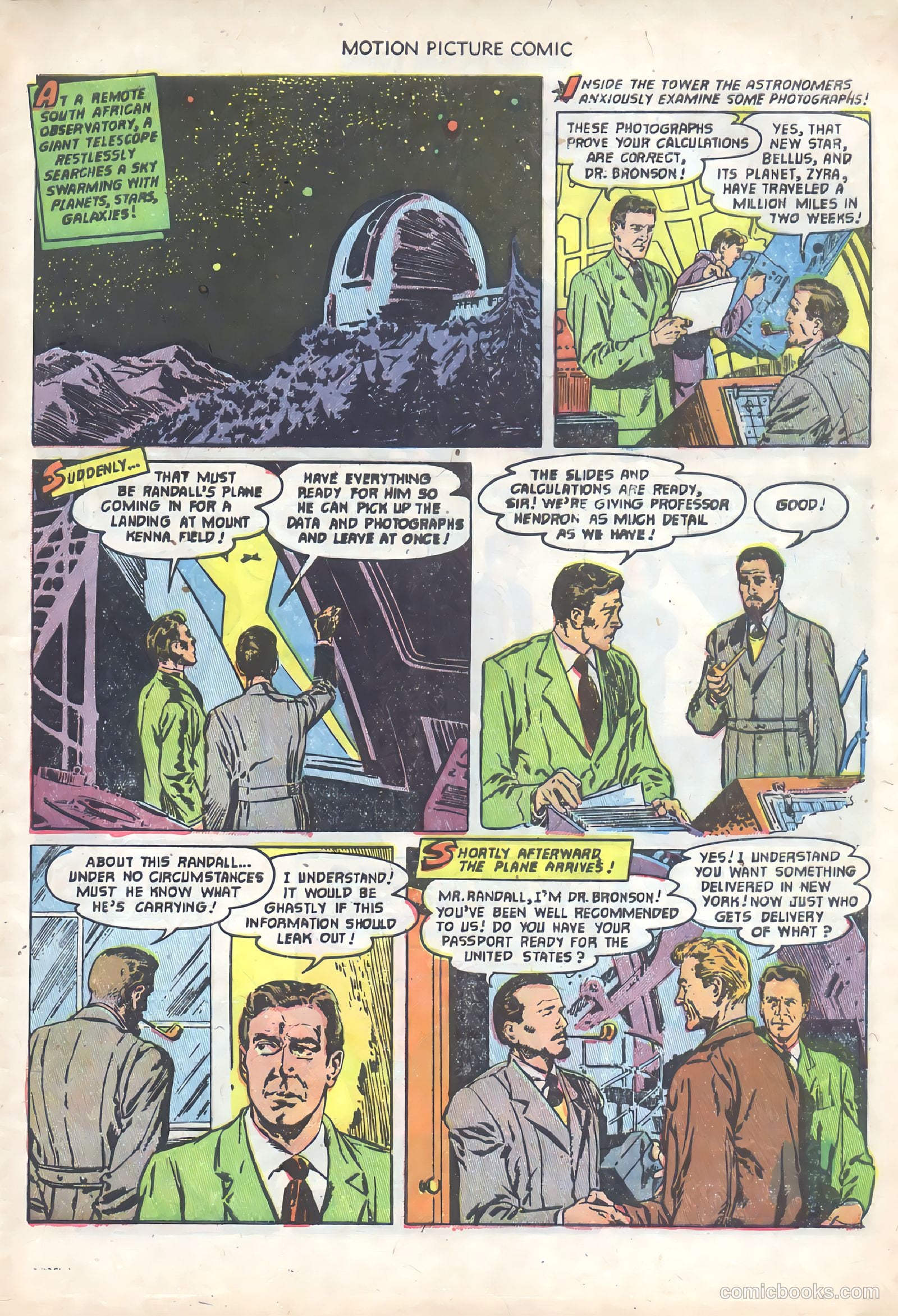 Motion Picture Comics 110 When Worlds Collide #1 — page 5 of 36