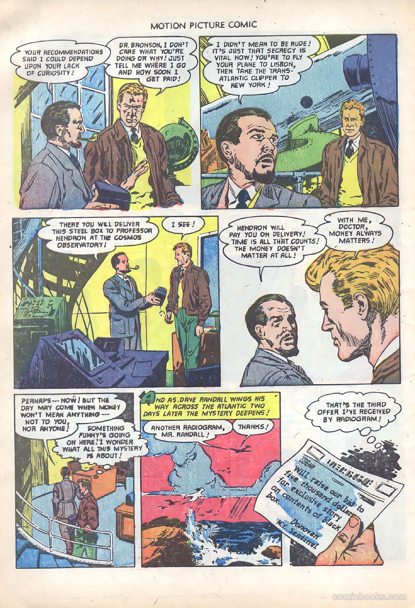 Motion Picture Comics 110 When Worlds Collide #1 — page 6 of 36