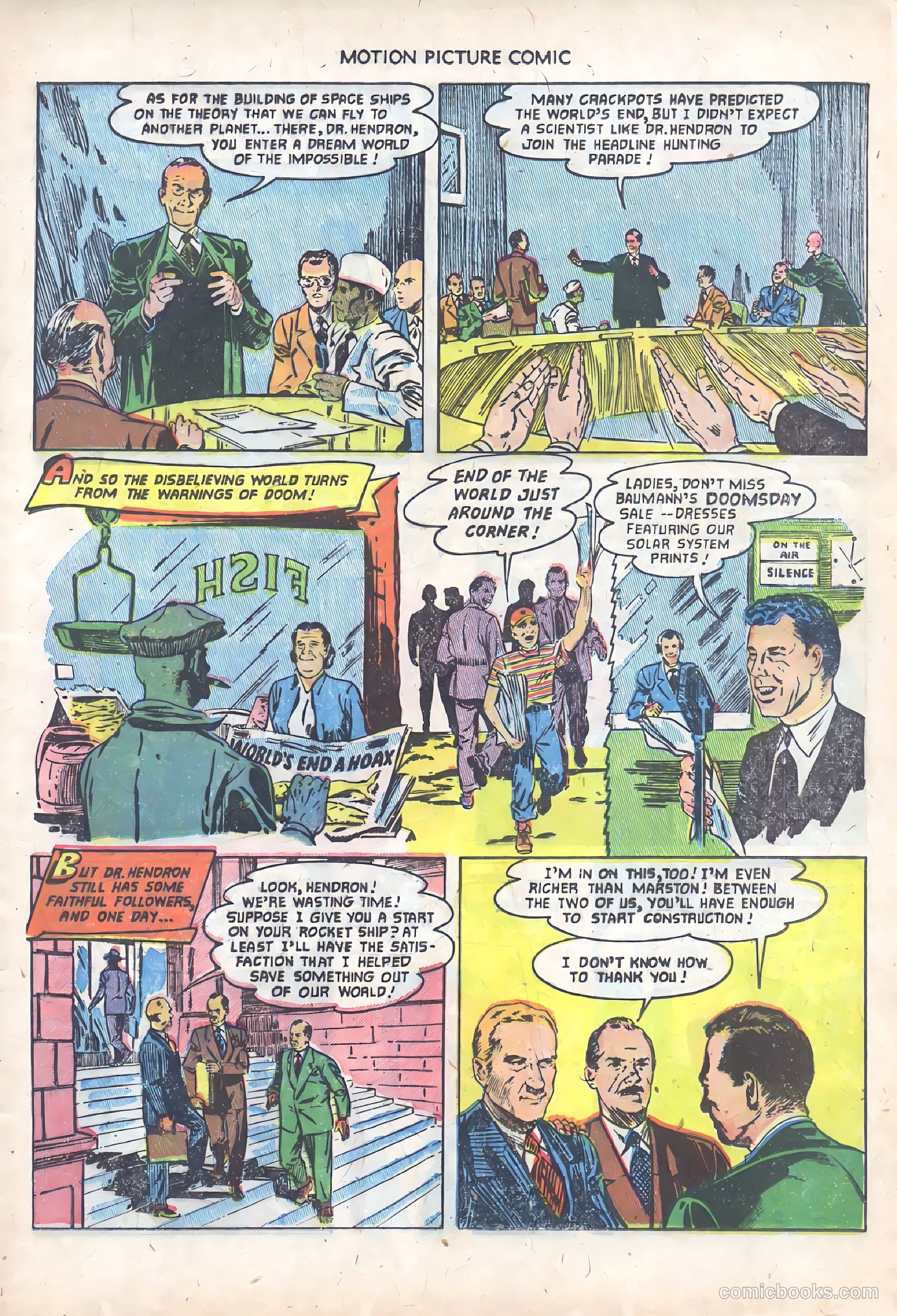 Motion Picture Comics 110 When Worlds Collide #1 — page 13 of 36