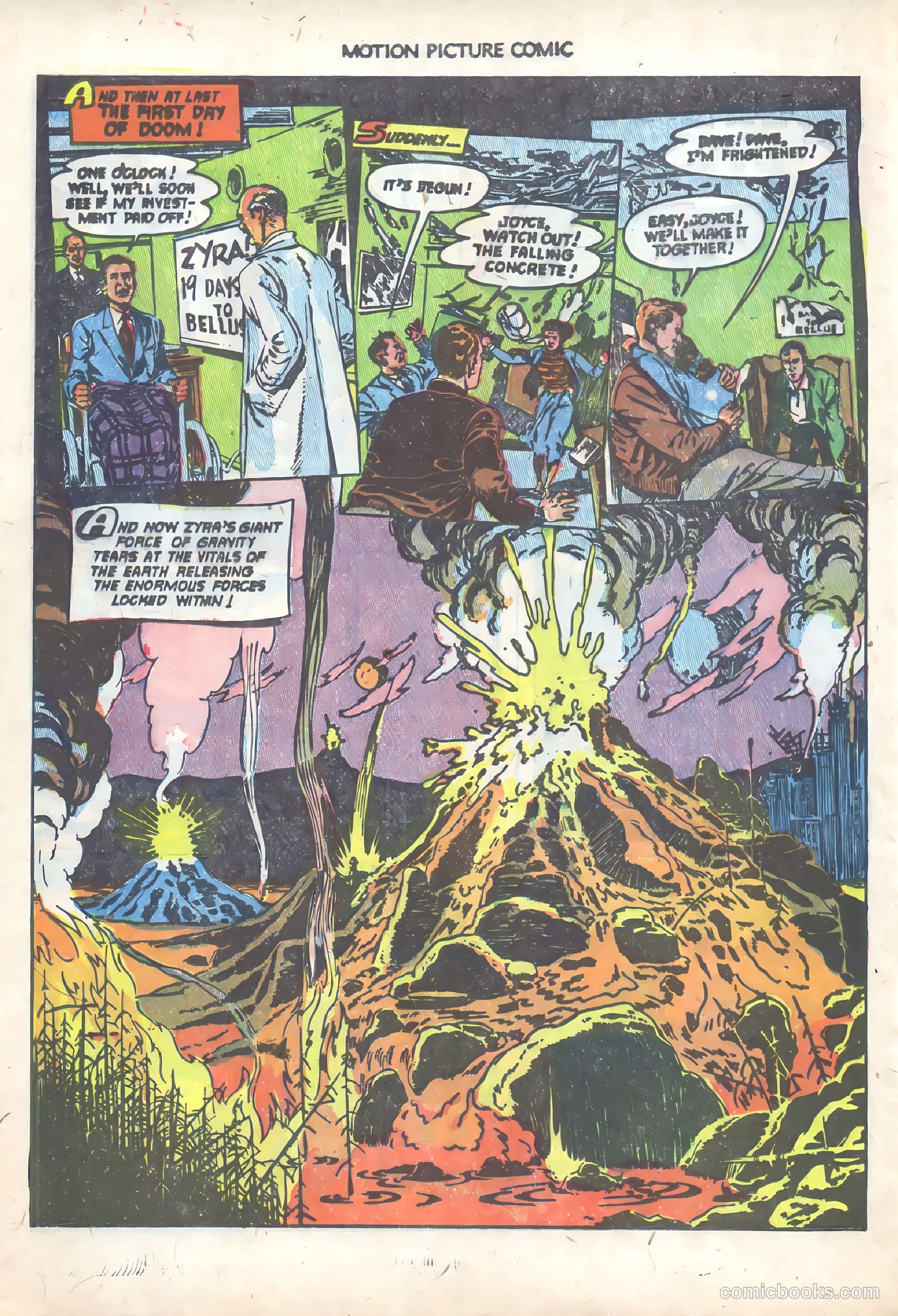 Motion Picture Comics 110 When Worlds Collide #1 — page 20 of 36