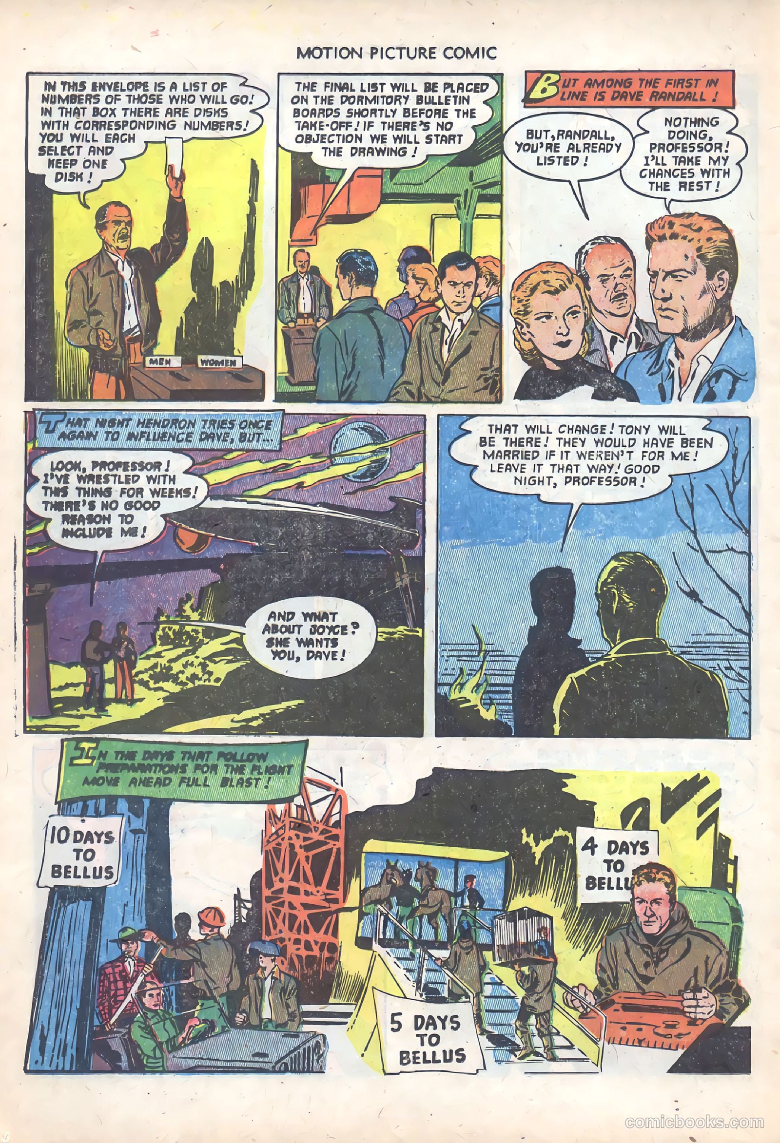 Motion Picture Comics 110 When Worlds Collide #1 — page 26 of 36