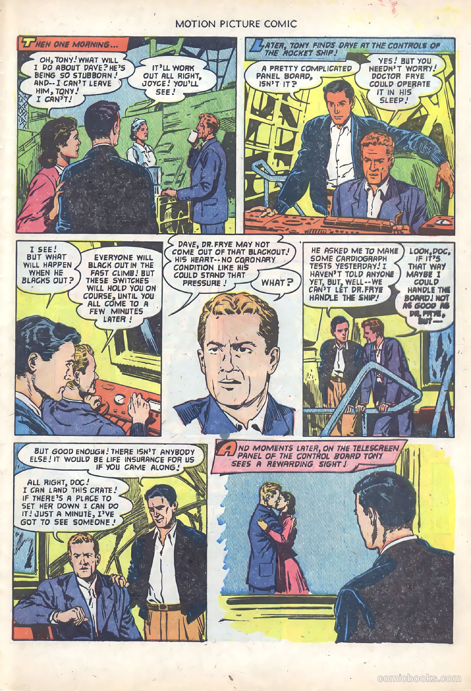 Motion Picture Comics 110 When Worlds Collide #1 — page 27 of 36
