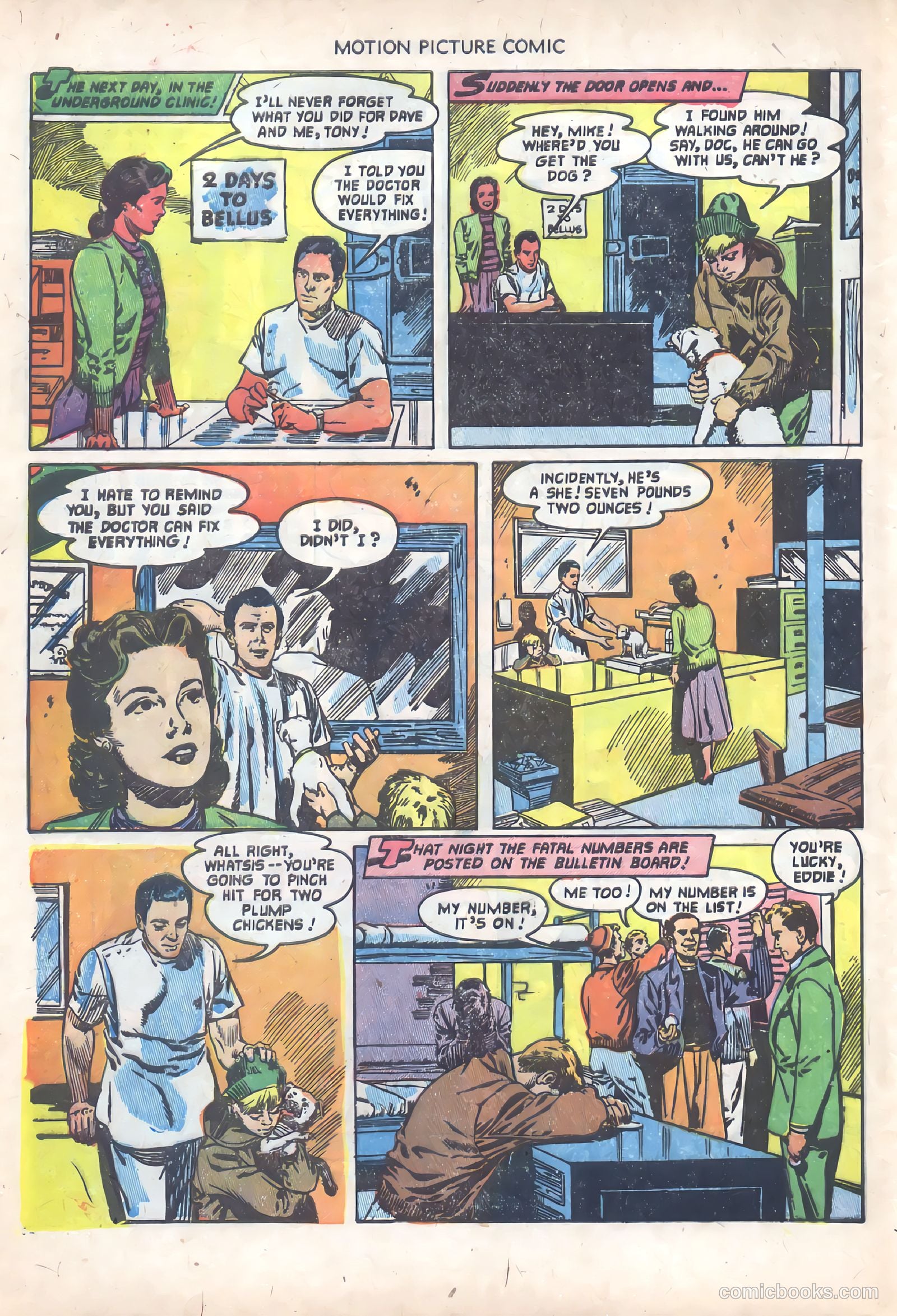 Motion Picture Comics 110 When Worlds Collide #1 — page 28 of 36