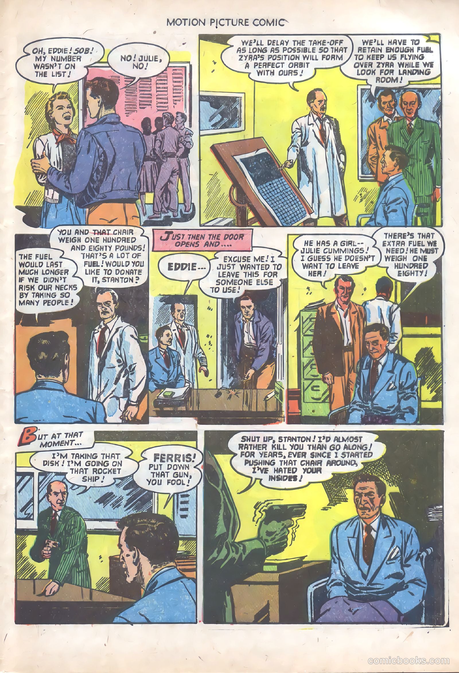 Motion Picture Comics 110 When Worlds Collide #1 — page 29 of 36