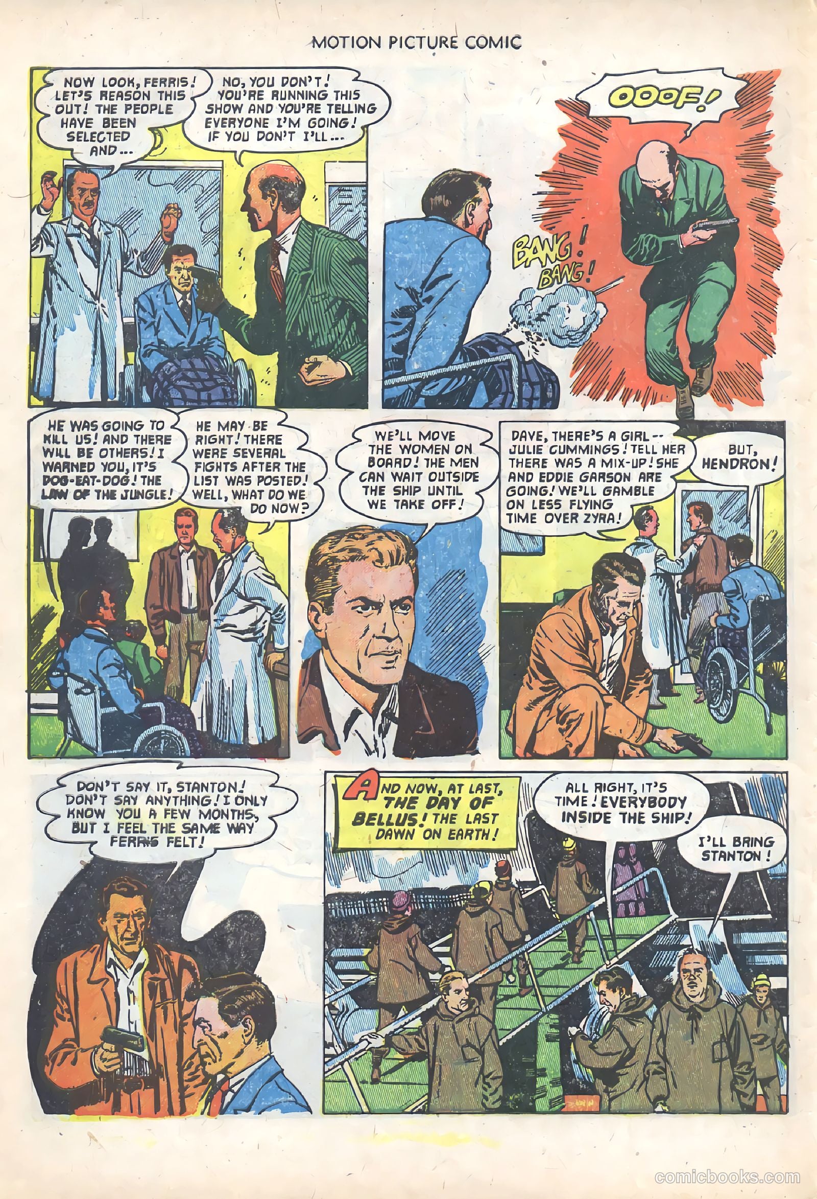 Motion Picture Comics 110 When Worlds Collide #1 — page 30 of 36