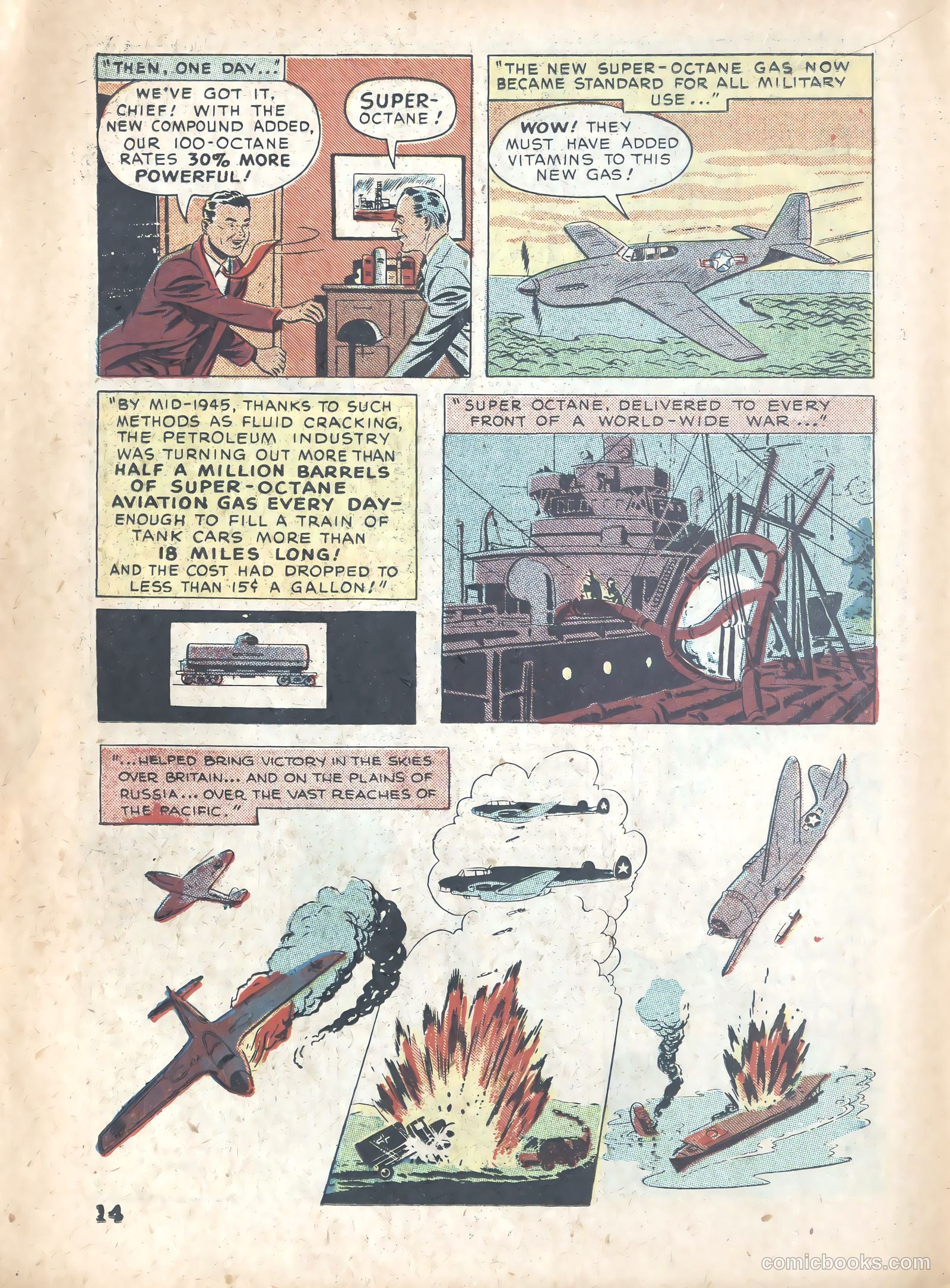 Superfuel for Superplanes! #nn (1946) — page 14 of 16