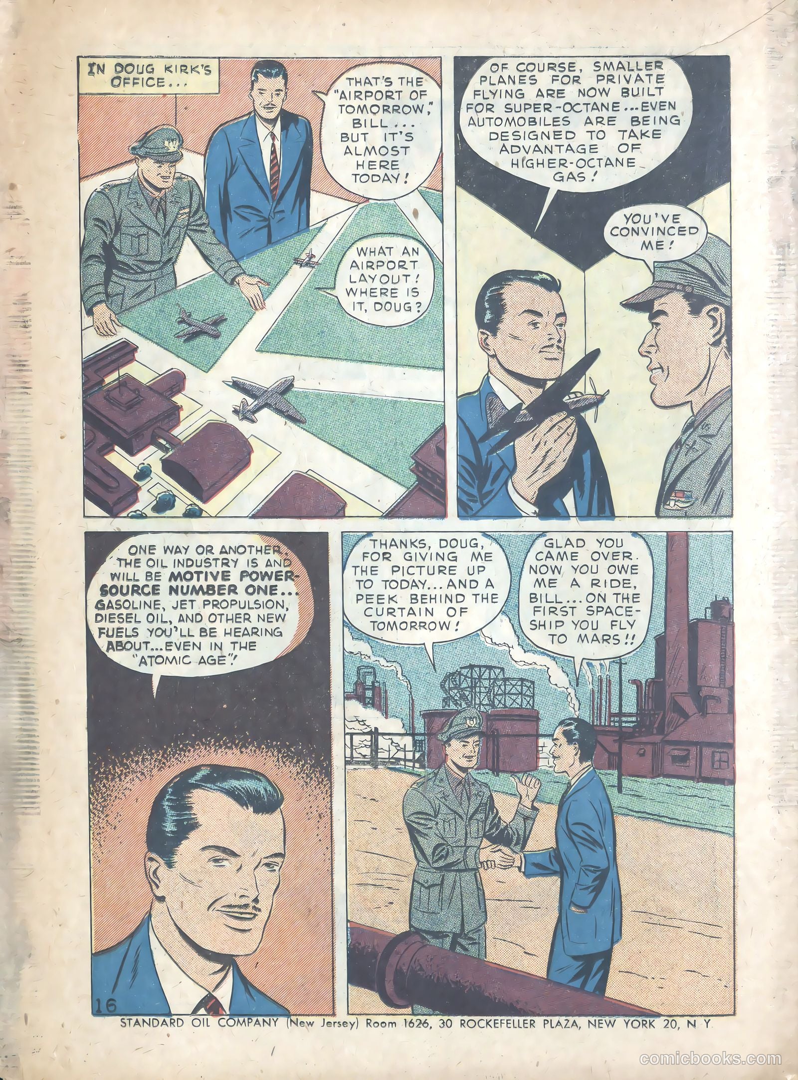 Superfuel for Superplanes! #nn (1946) — page 16 of 16