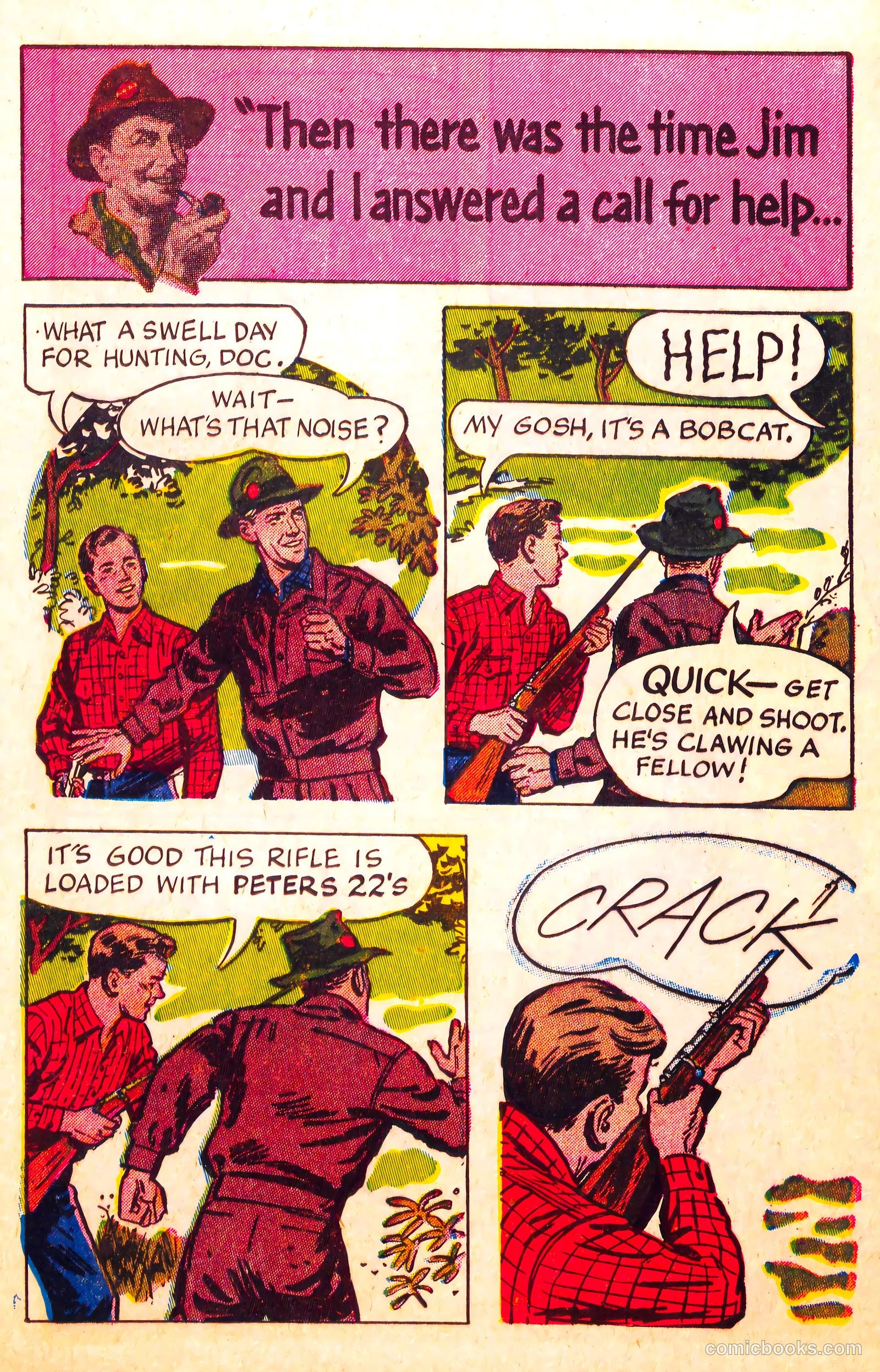 Shooting Adventures of "Doc" Peters #nn (1953) — page 6 of 16