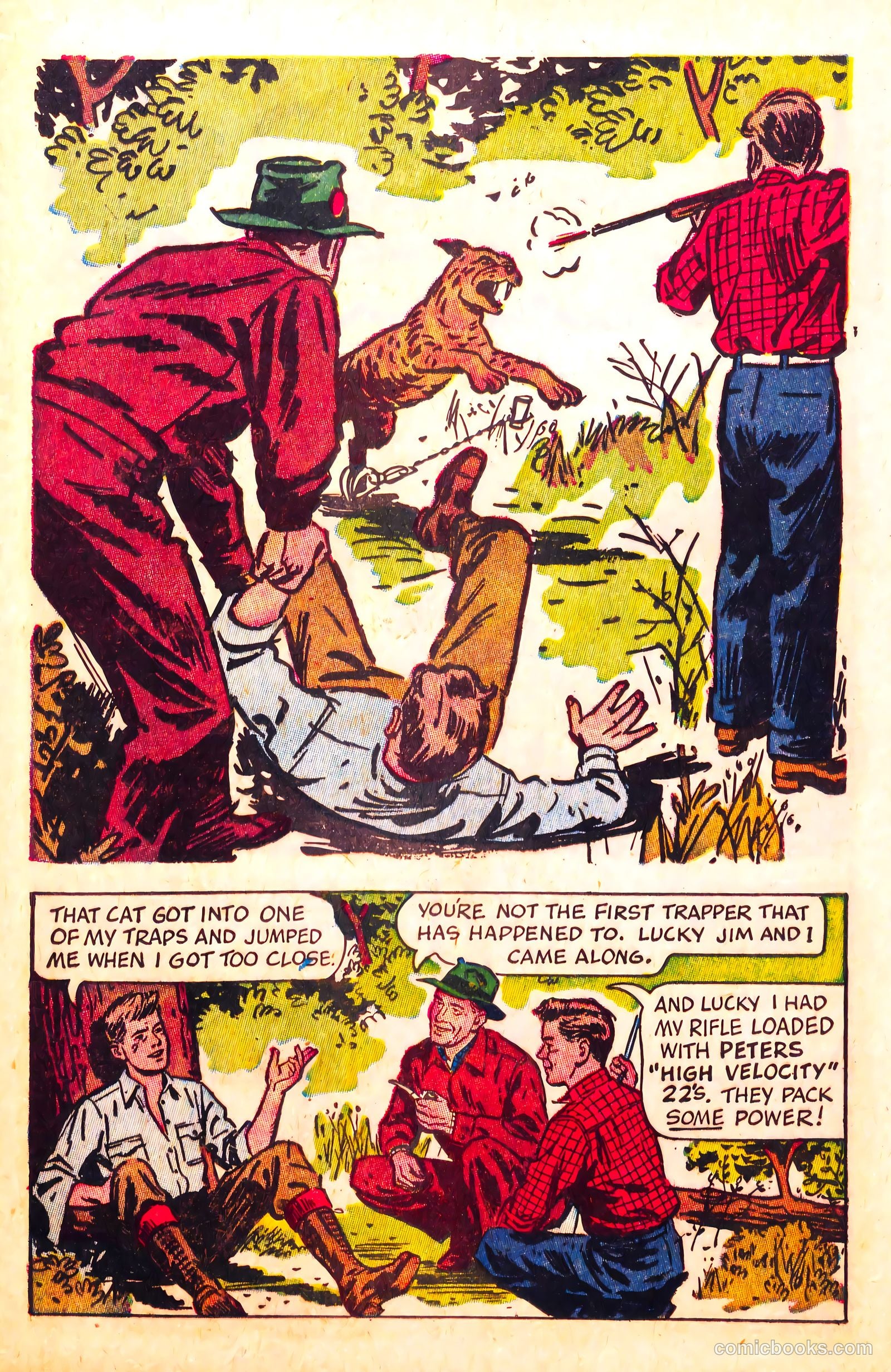 Shooting Adventures of "Doc" Peters #nn (1953) — page 7 of 16