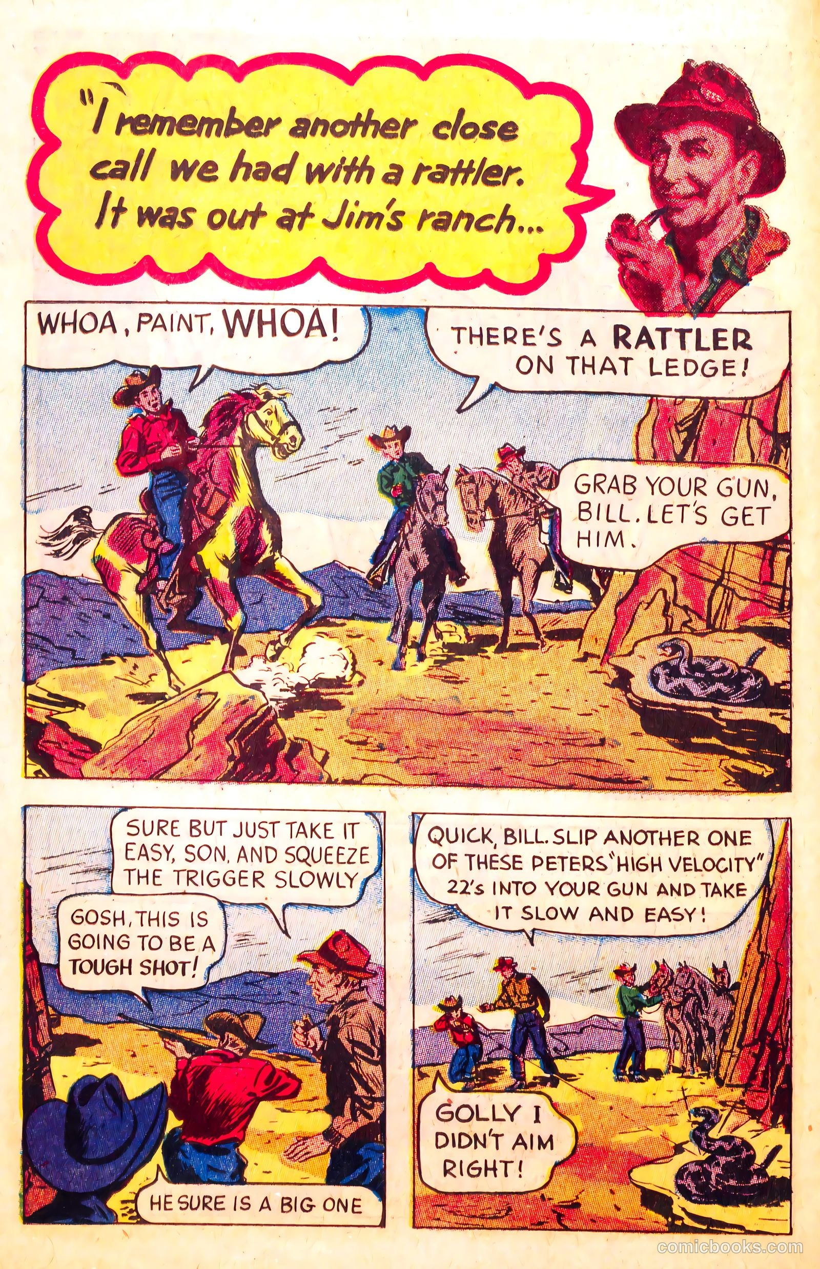 Shooting Adventures of "Doc" Peters #nn (1953) — page 8 of 16