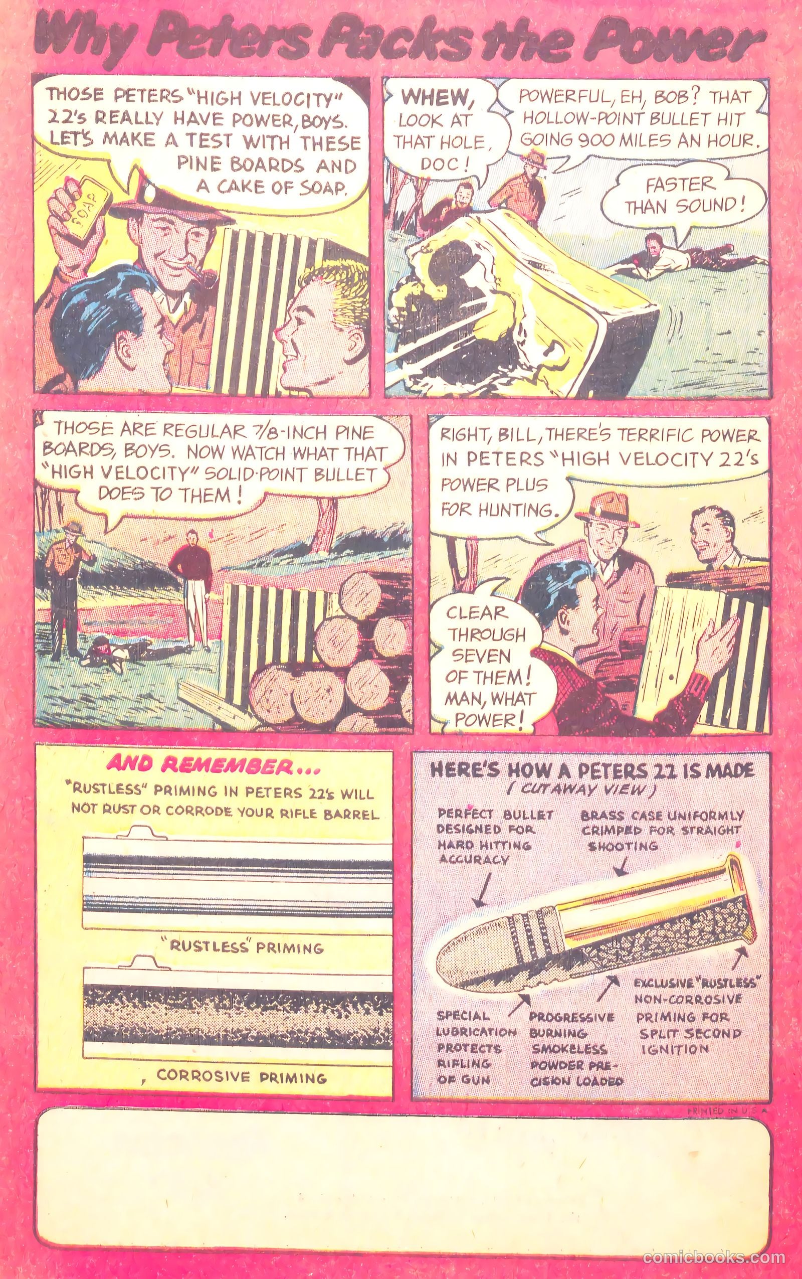 Shooting Adventures of "Doc" Peters #nn (1953) — page 16 of 16