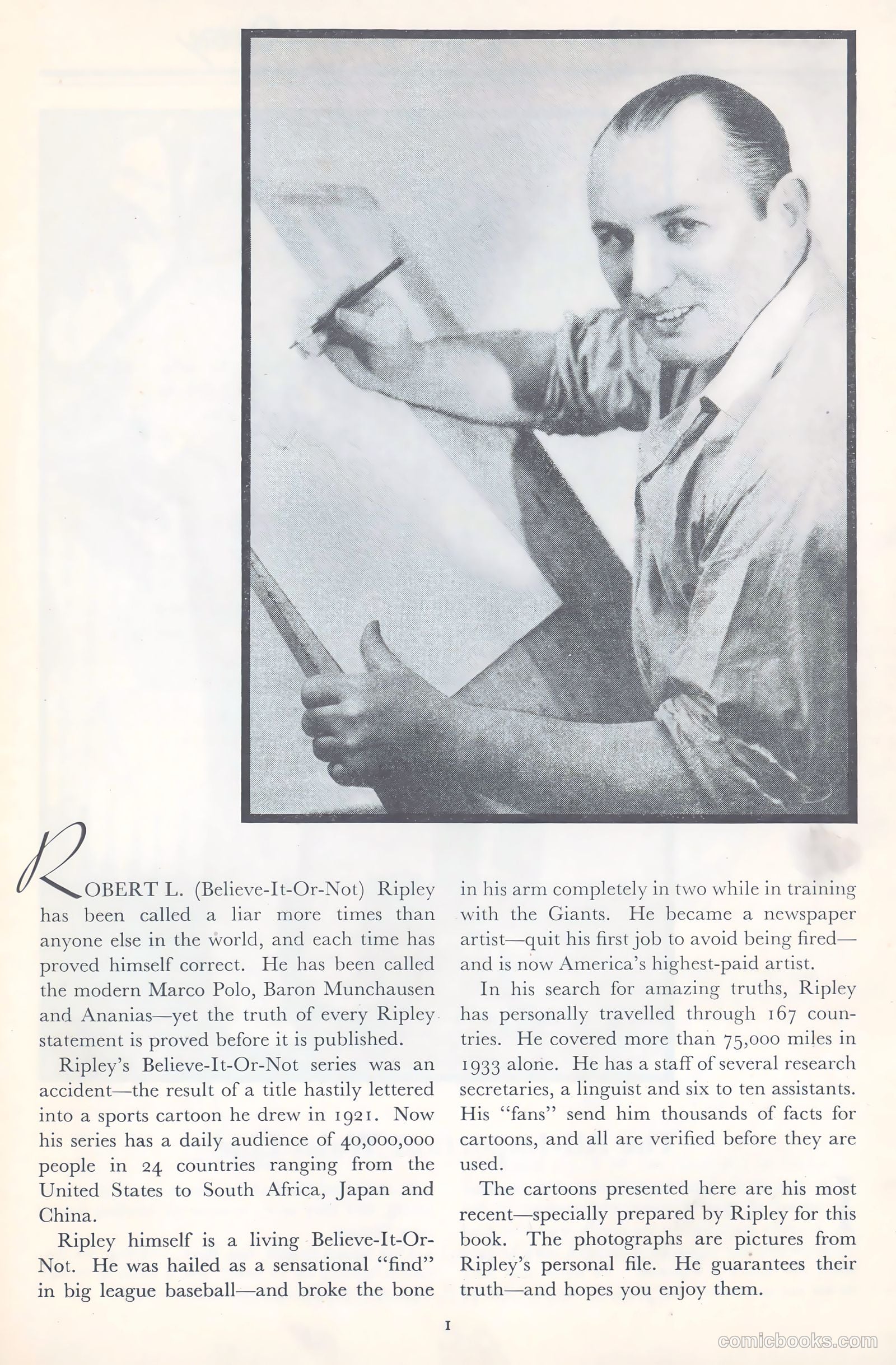 A New Believe It Or Not #nn (1934) — page 3 of 32