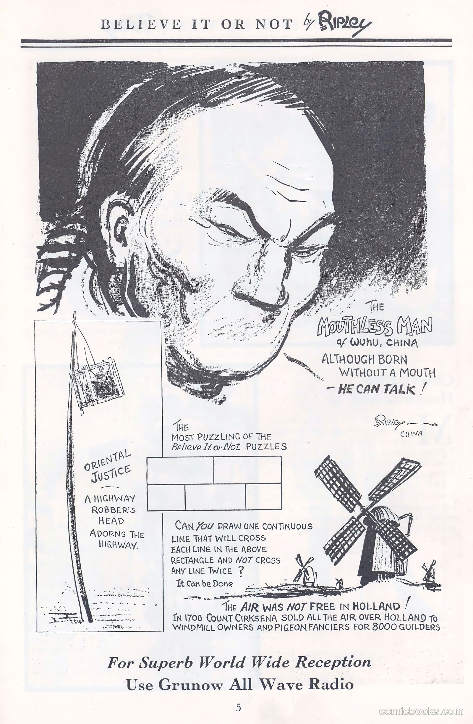 A New Believe It Or Not #nn (1934) — page 7 of 32