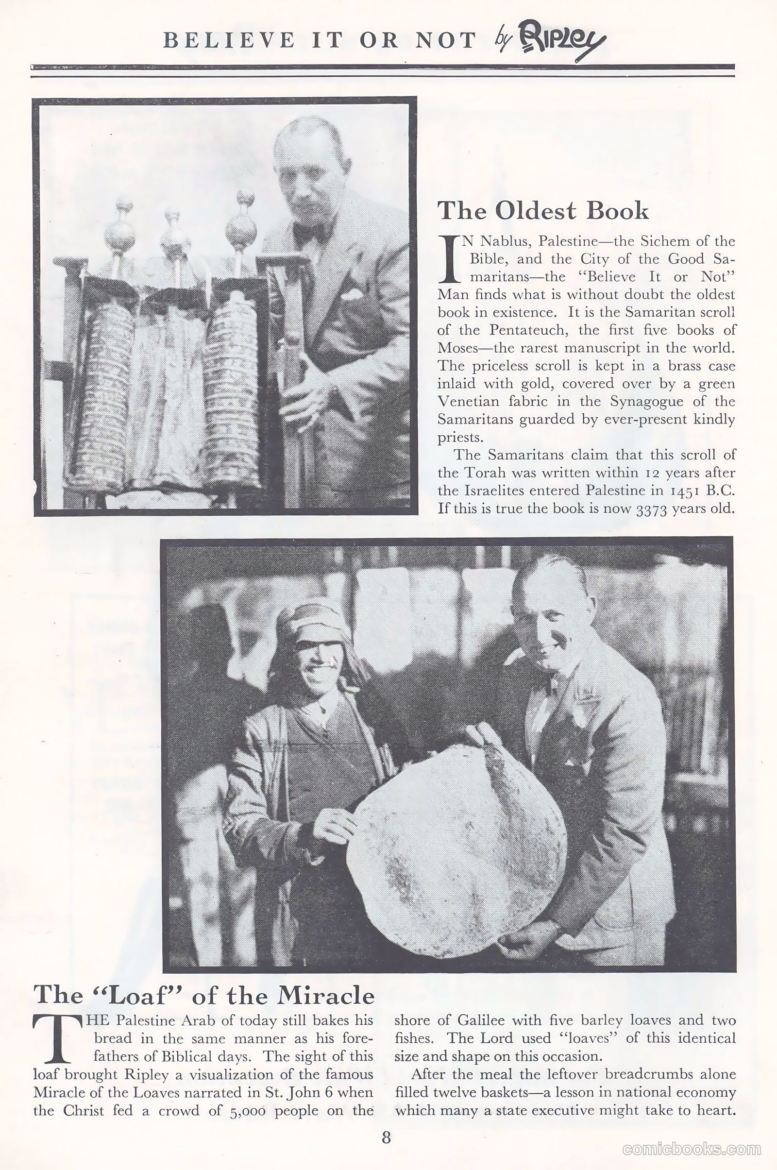 A New Believe It Or Not #nn (1934) — page 10 of 32