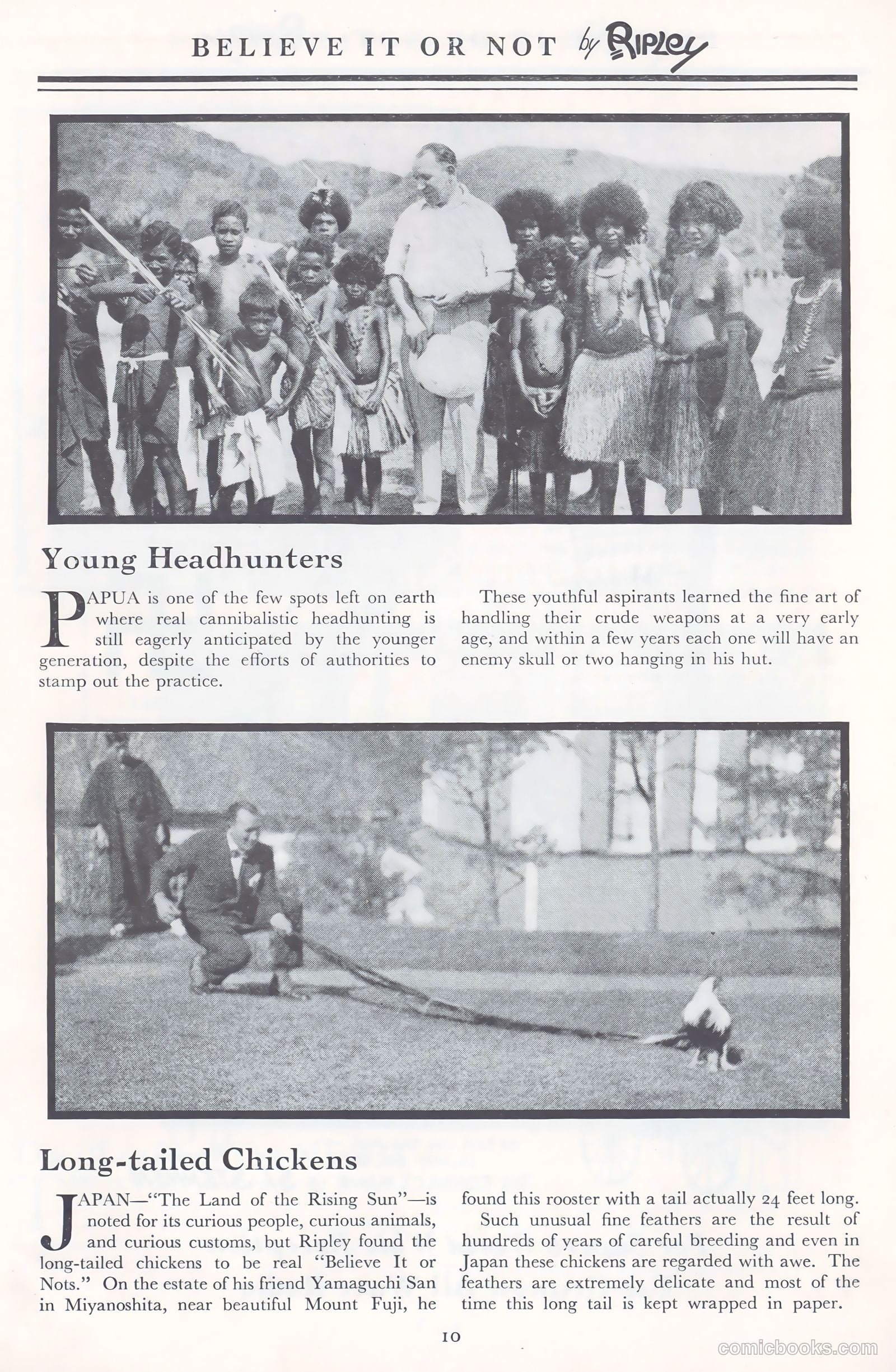 A New Believe It Or Not #nn (1934) — page 12 of 32