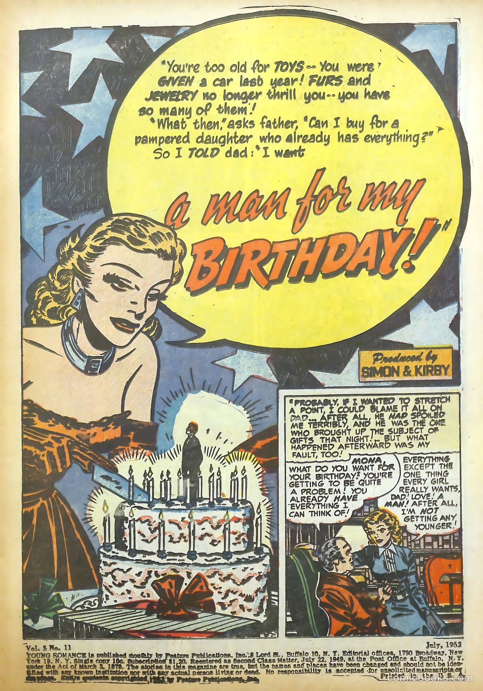 Young Romance #47 (1953) — page 3 of 45