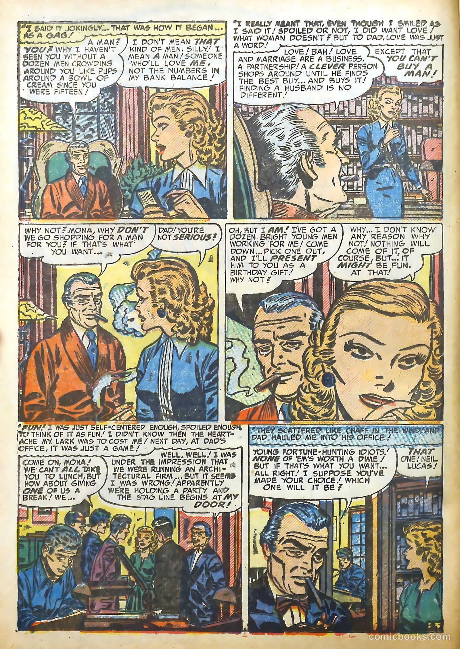 Young Romance #47 (1953) — page 4 of 45