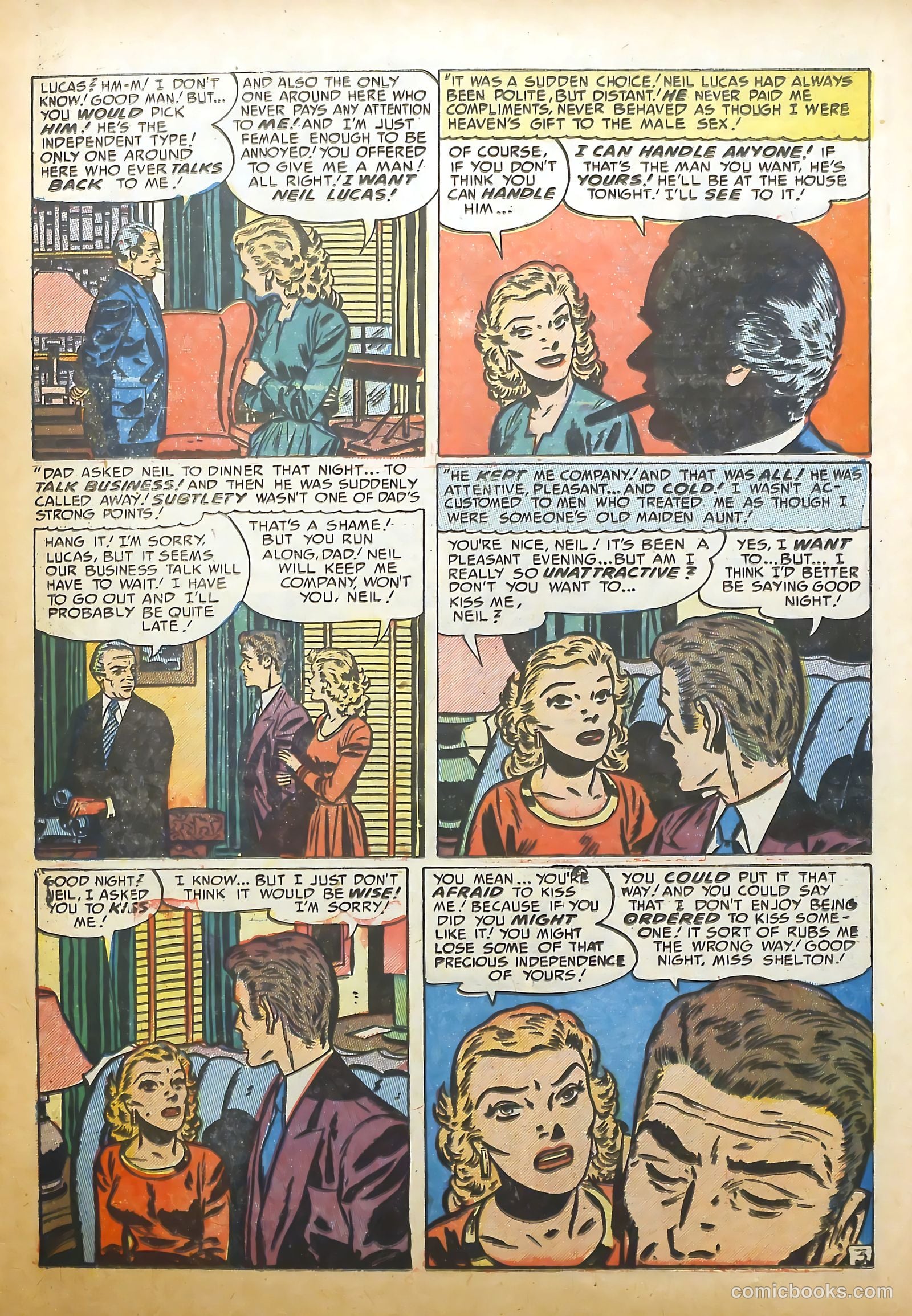 Young Romance #47 (1953) — page 5 of 45