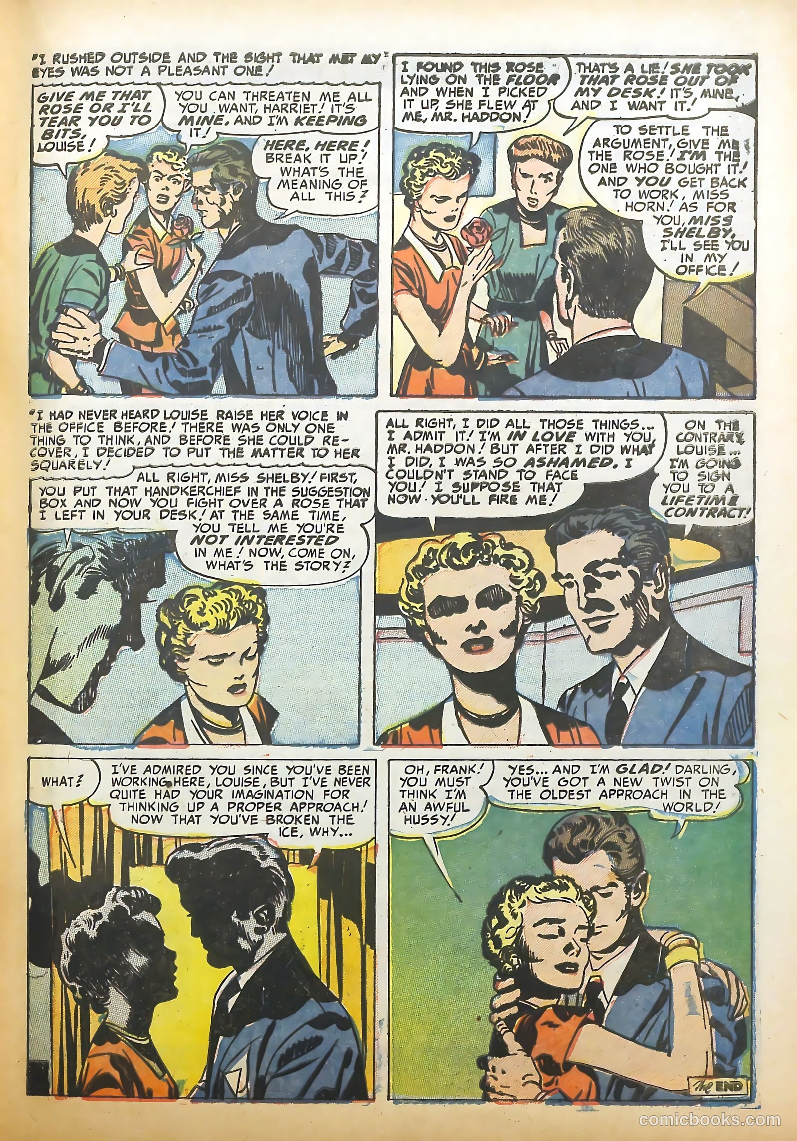 Young Romance #47 (1953) — page 17 of 45