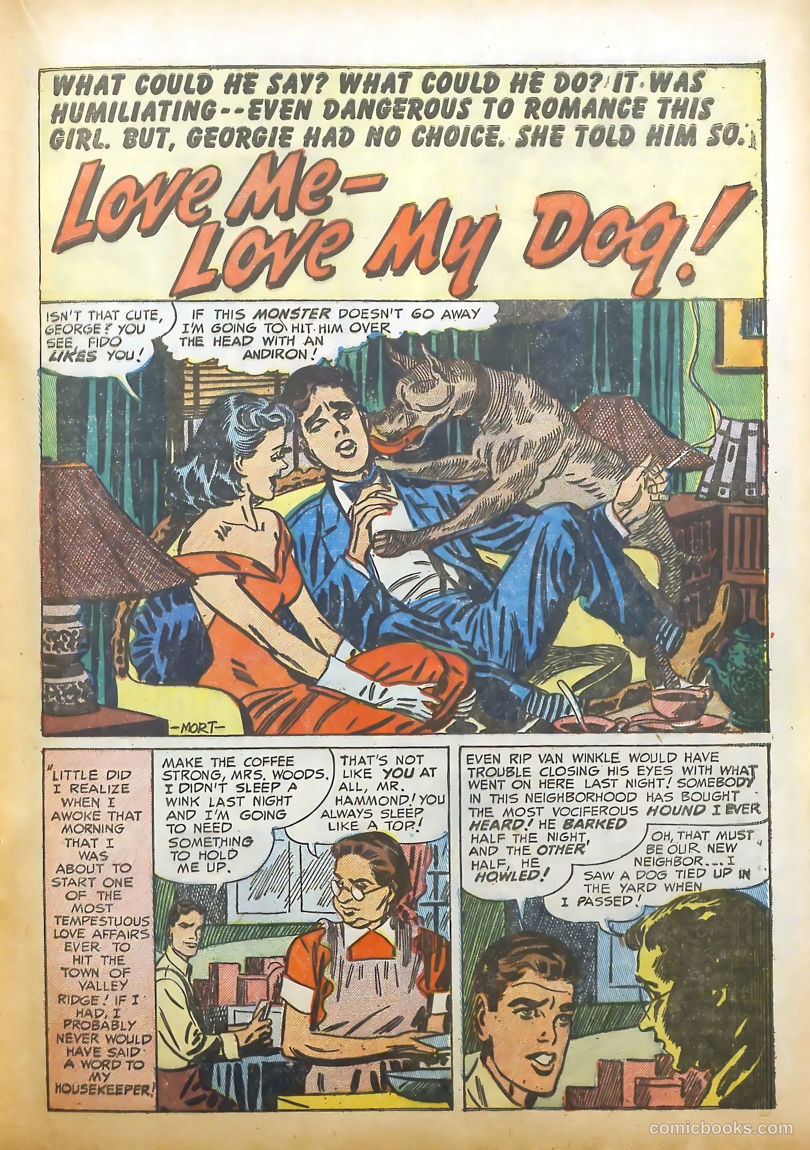 Young Romance #47 (1953) — page 21 of 45
