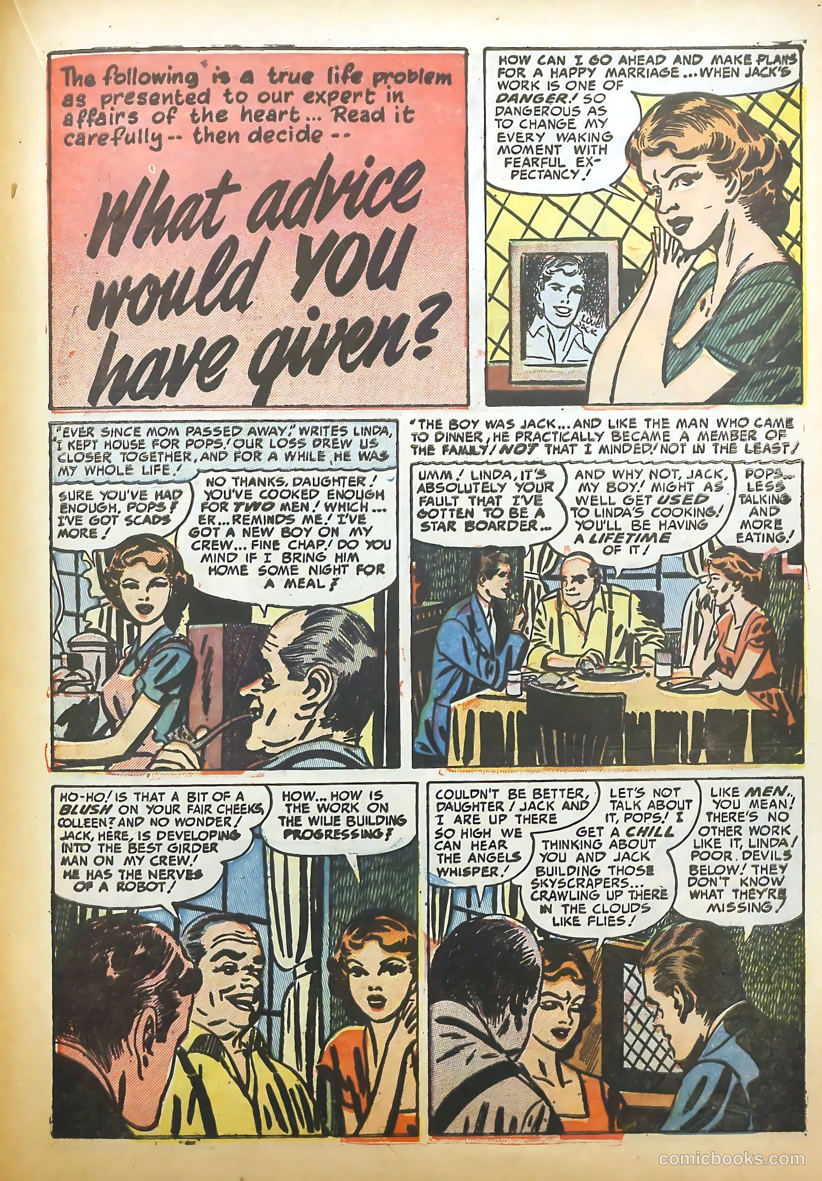 Young Romance #47 (1953) — page 29 of 45