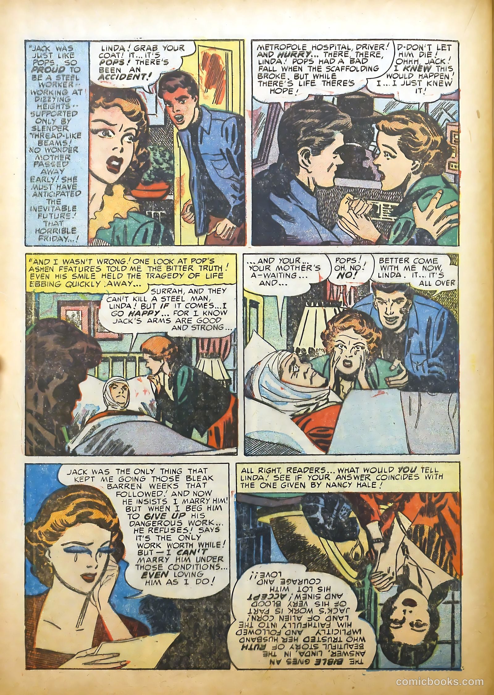 Young Romance #47 (1953) — page 30 of 45