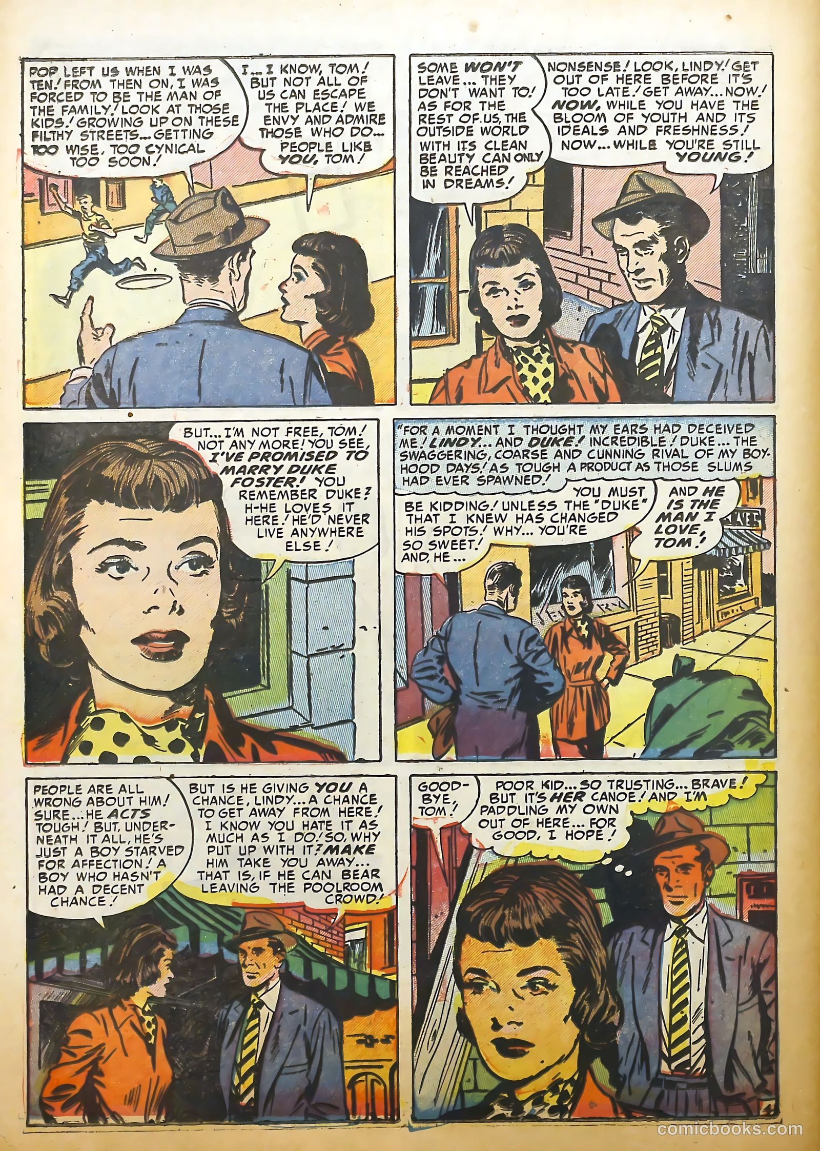 Young Romance #47 (1953) — page 37 of 45