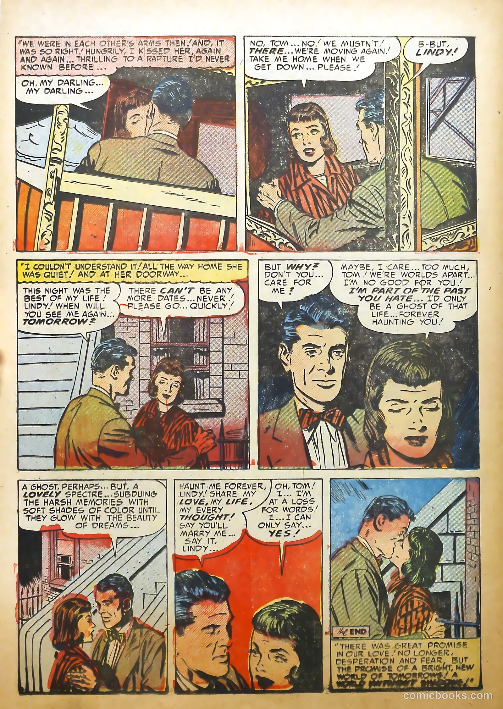 Young Romance #47 (1953) — page 41 of 45